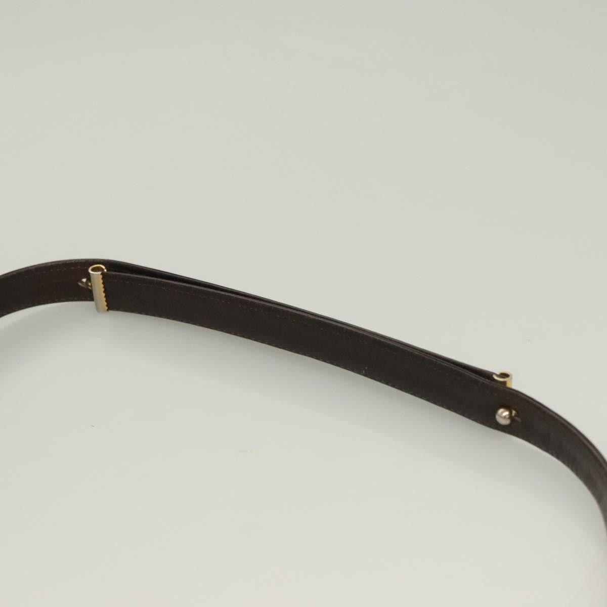 Dior DIOR Trotter Canvas Shoulder Bag Brown Gold Size ONE SIZE - 8 Thumbnail