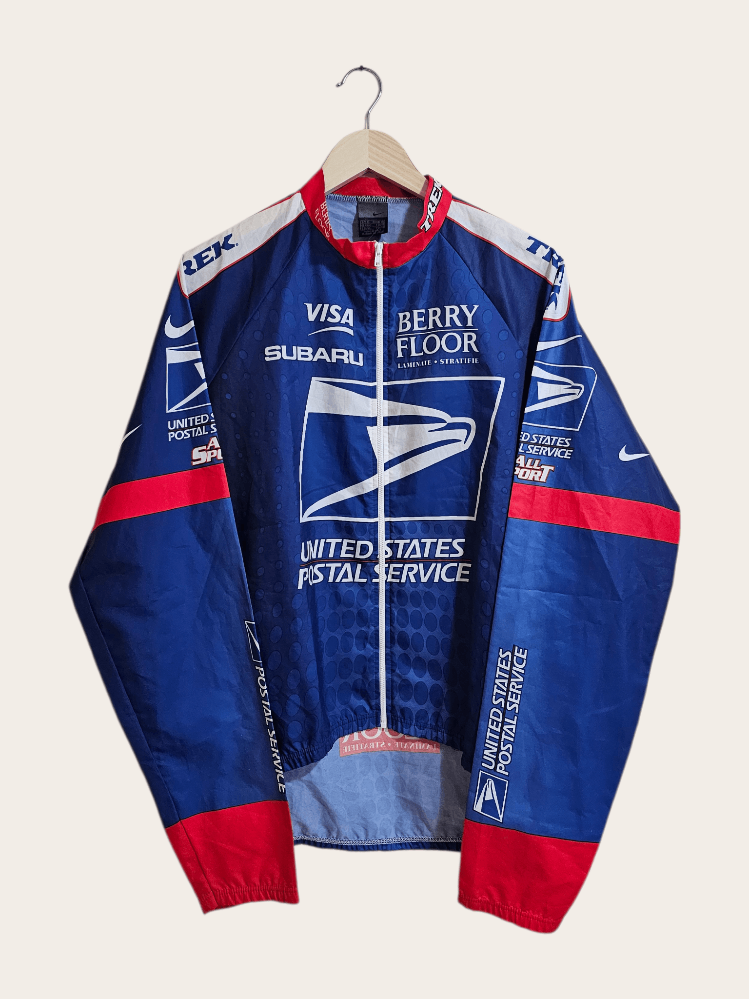 Nike Nike Cycling Jacket USPS Visa Subaru Size US XL / EU 56 / 4 - 1 Thumbnail