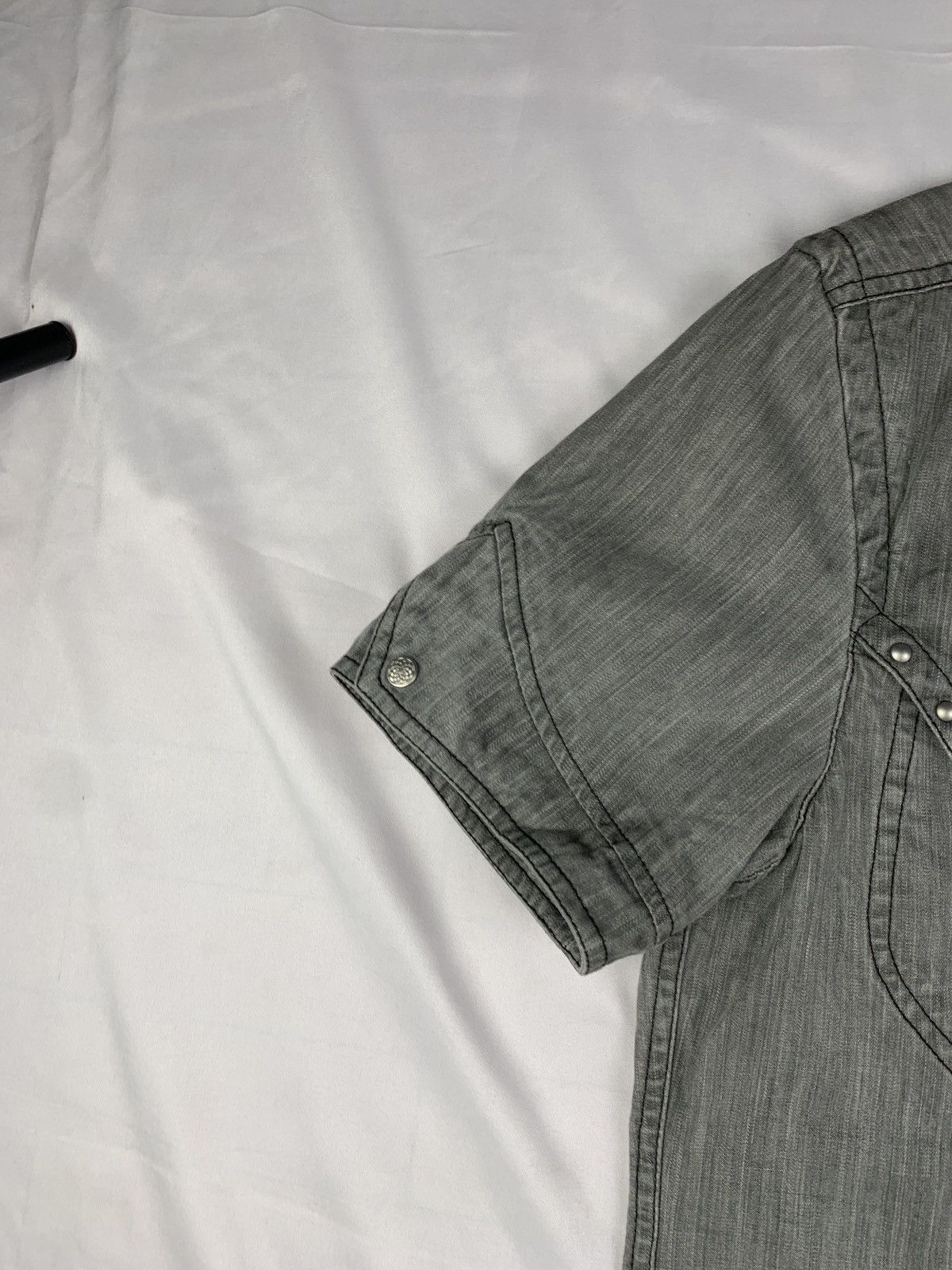 Nicole Club 2000s Nicole Club For Men Studded Goth Heavy Jeans Shirt Size US M / EU 48-50 / 2 - 6 Thumbnail