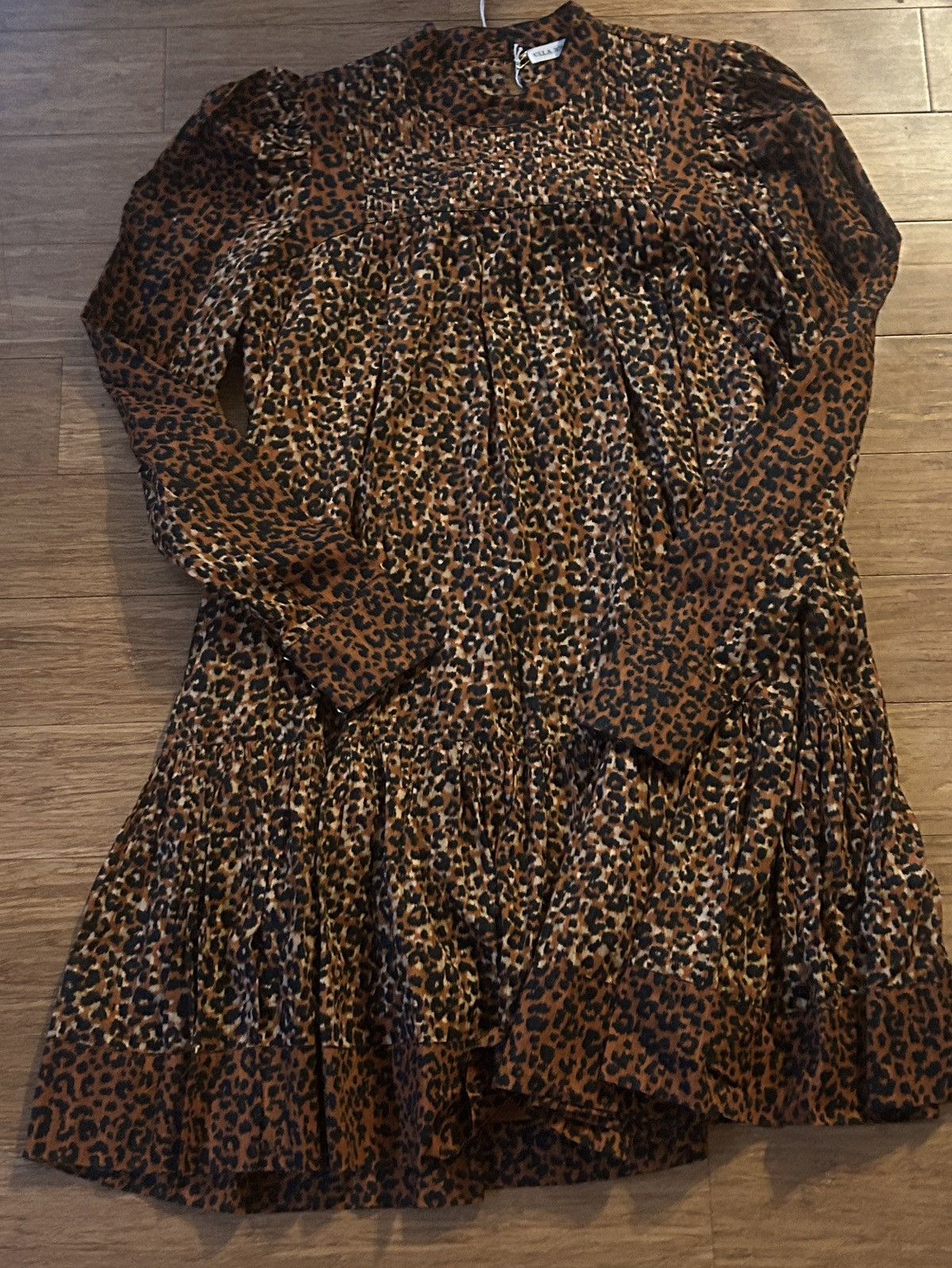 Ulla Johnson ULLA JOHNSON Amira leopard-print cotton-voile Dress Size XS / US 0-2 / IT 36-38 - 5 Thumbnail