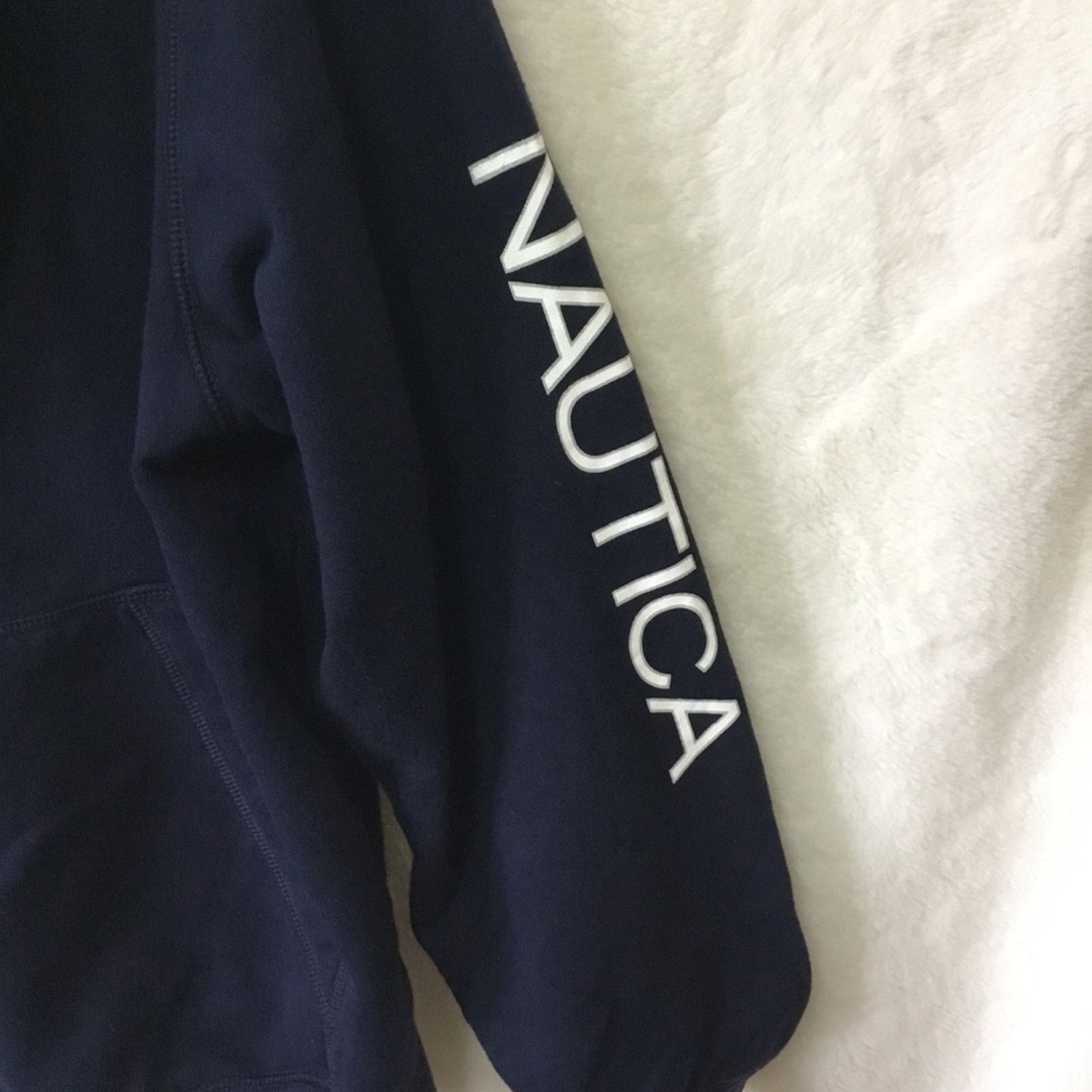 Nautica Nautica Men Navy Zip-Fronted Hoodie Size US S / EU 44-46 / 1 - 6 Thumbnail