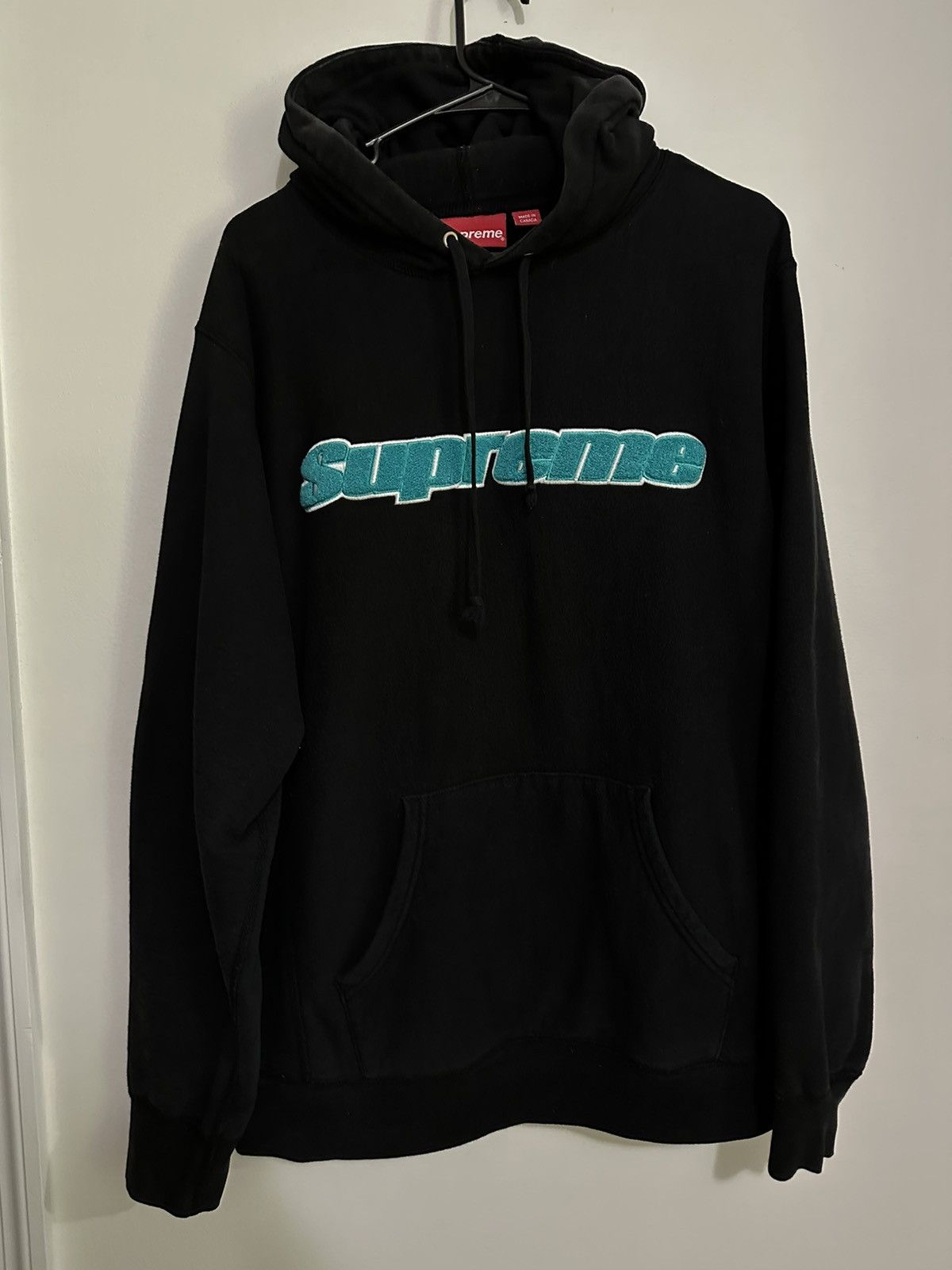 Supreme Supreme Chenille Hooded Sweatshirt | Grailed