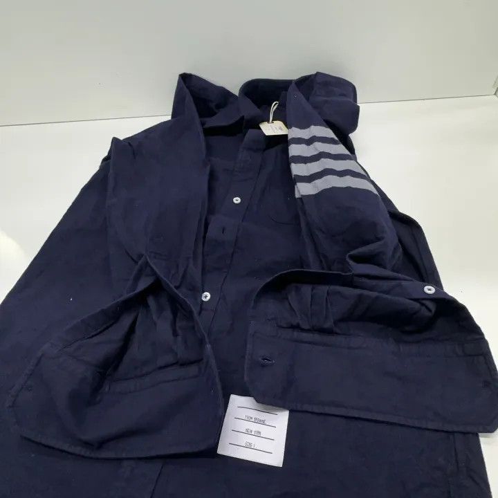 Thom Browne Thom Browne Classic Ivy Boy Long Sleeve Shirt -2507 Size US S / EU 44-46 / 1 - 9 Thumbnail