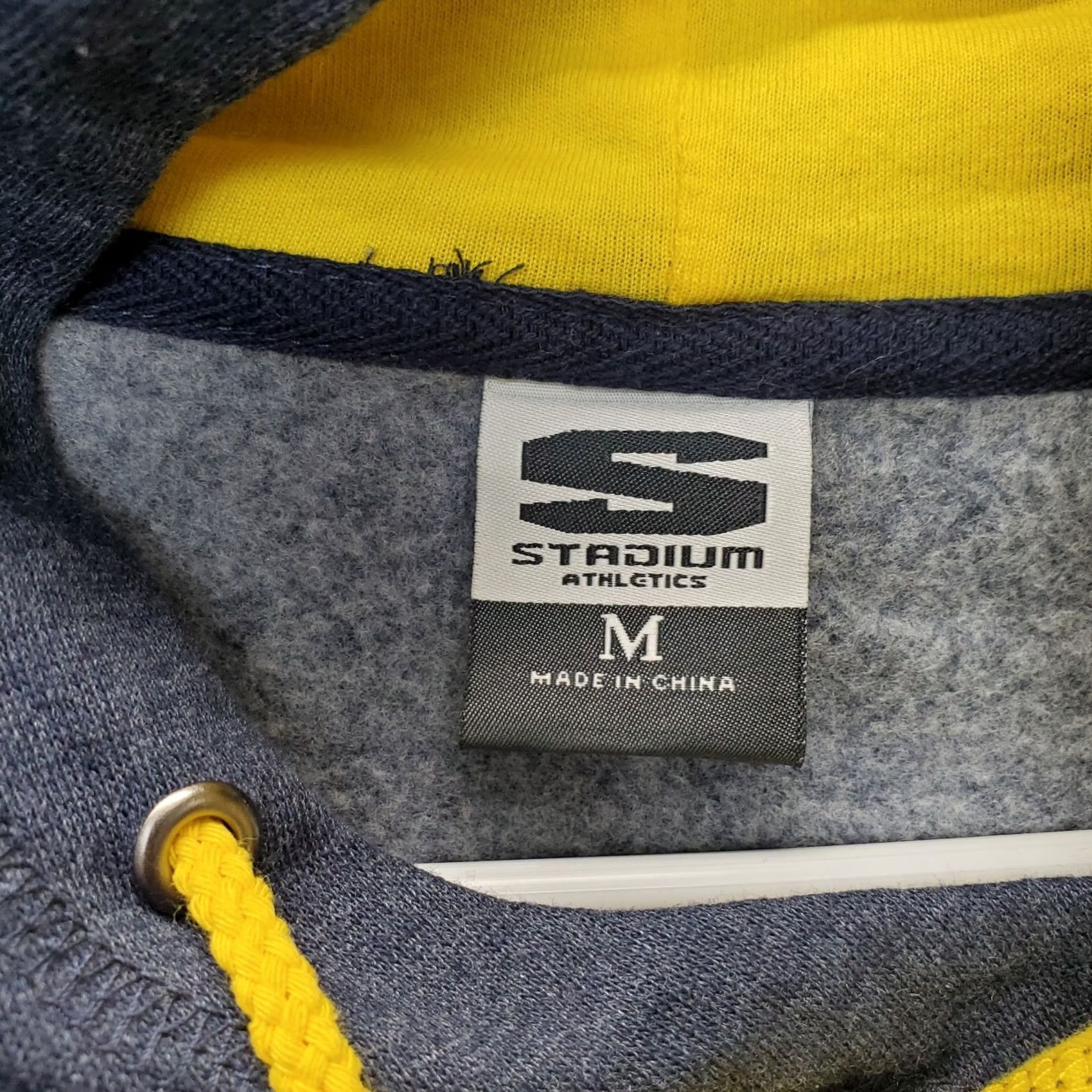 Vintage Stadium Athletics Hoodie Women M Blue University of Michigan Pullover Hooded Size M / US 6-8 / IT 42-44 - 6 Thumbnail