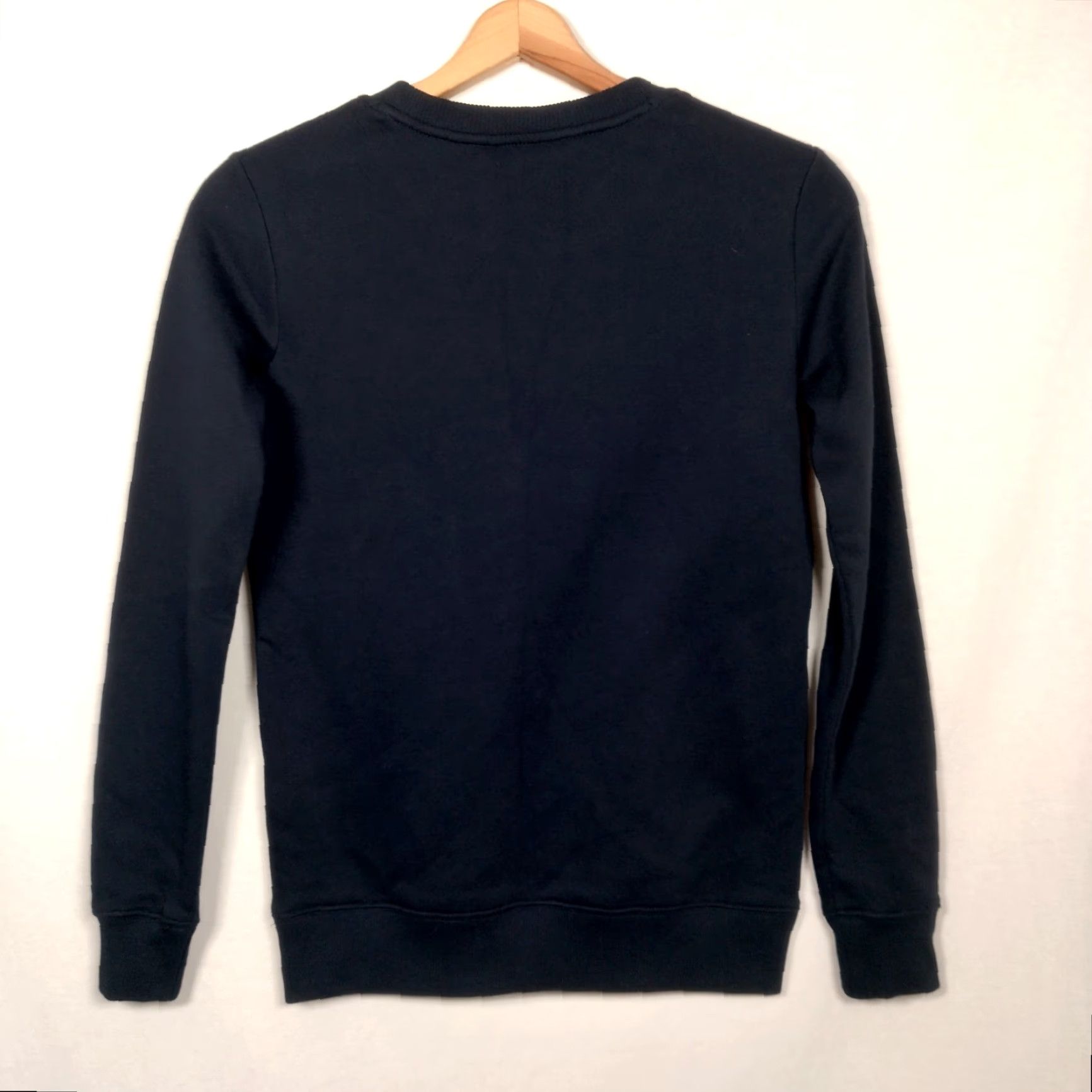 Tommy Hilfiger VINTAGE Tommy Hilfiger Women's Sweatshirt XXS Crew Neck Embroidered Navy Blue Preppy Activewear Size XXS / US 00 / IT 34 - 3 Thumbnail