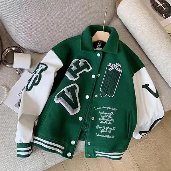 Japanese Brand Street Hip Hop Embroidered Loose Casual L Jacket Size US M / EU 48-50 / 2 - 6 Thumbnail