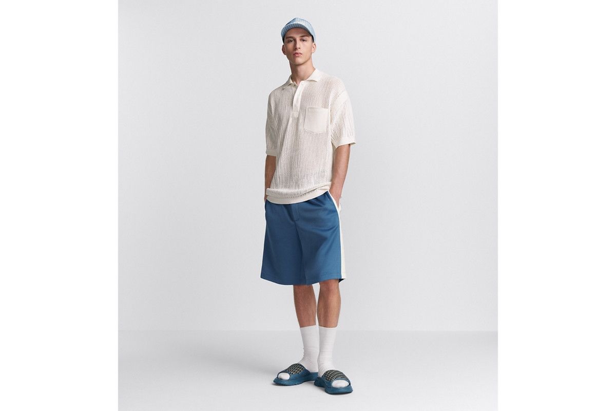 Dior o1bcso1str0226 Regular-Fit Polo Shirt in Off-White Size US L / EU 52-54 / 3 - 5 Thumbnail