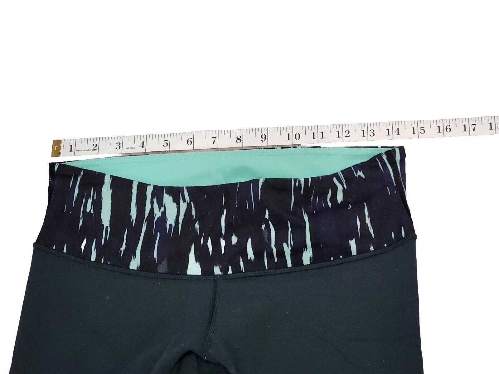 Designer Lululemon Leggings Wunder Under Pant III Reversible 8 Green Size 30" / US 8 / IT 44 - 5 Thumbnail