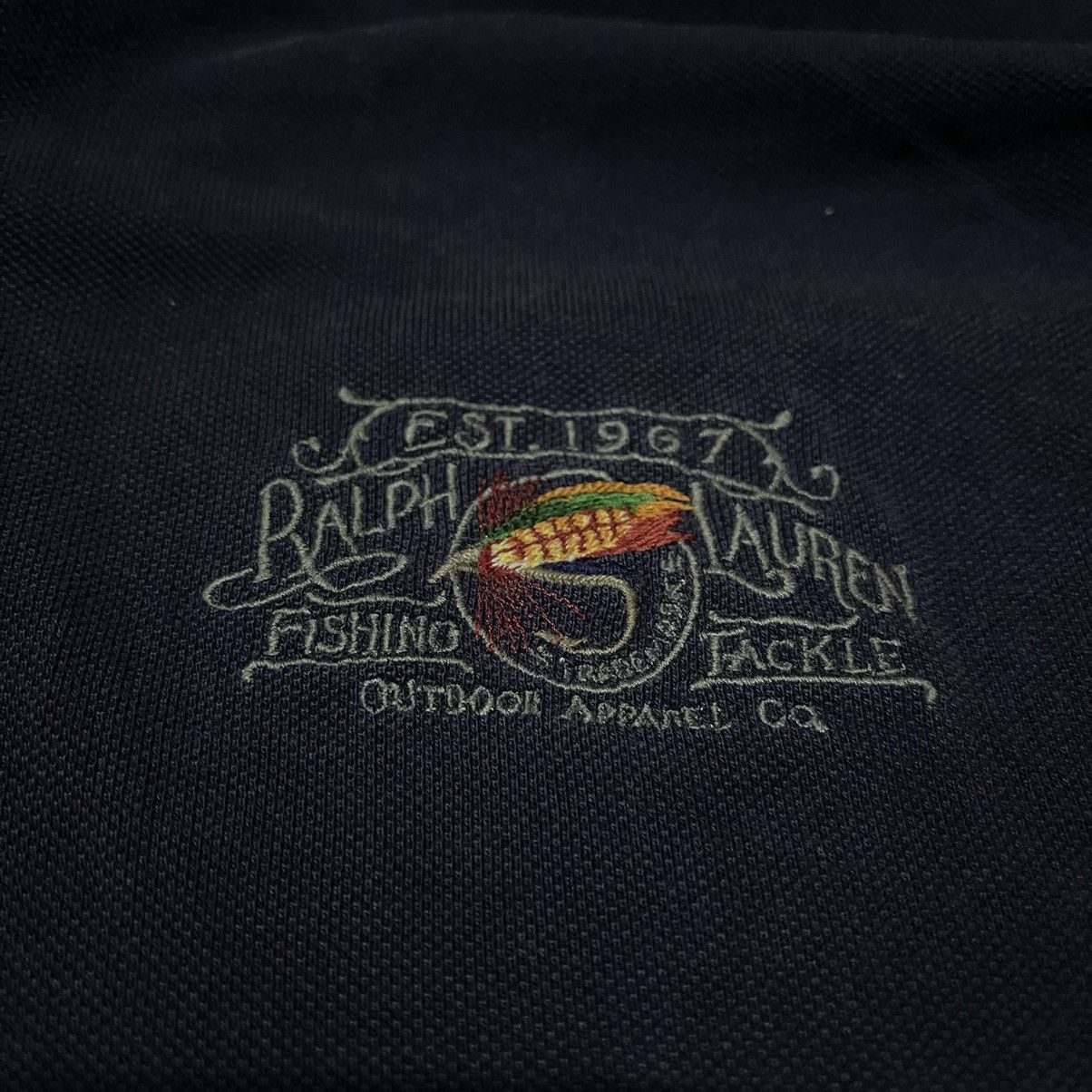 Polo Ralph Lauren Vintage Polo Ralph Lauren Fishing Tackle polo shirt Size US L / EU 52-54 / 3 - 3 Thumbnail