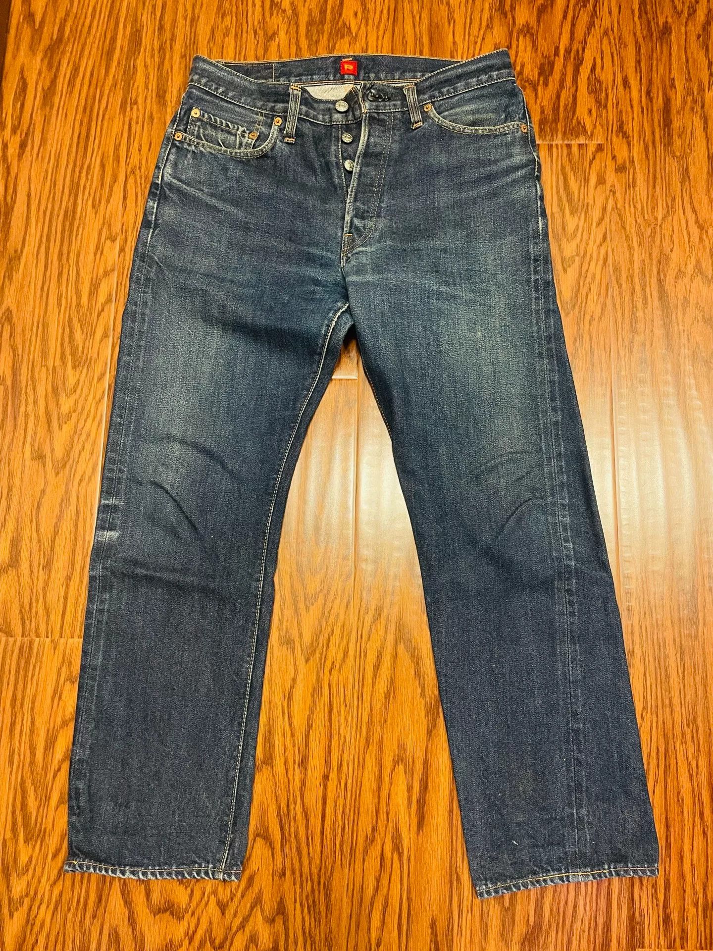 RESOLUTE RESOLUTE Retro Straight-Leg Denim Jeans Size US 33 - 1 Thumbnail