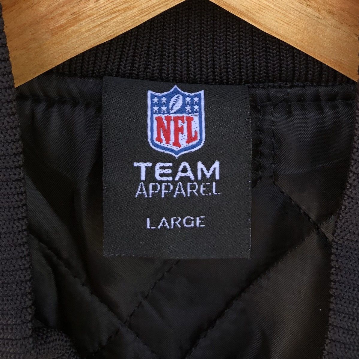 NFL NFL Majestic Raiders Letterman Wool Leather Varsity Jacket Size US L / EU 52-54 / 3 - 14 Thumbnail