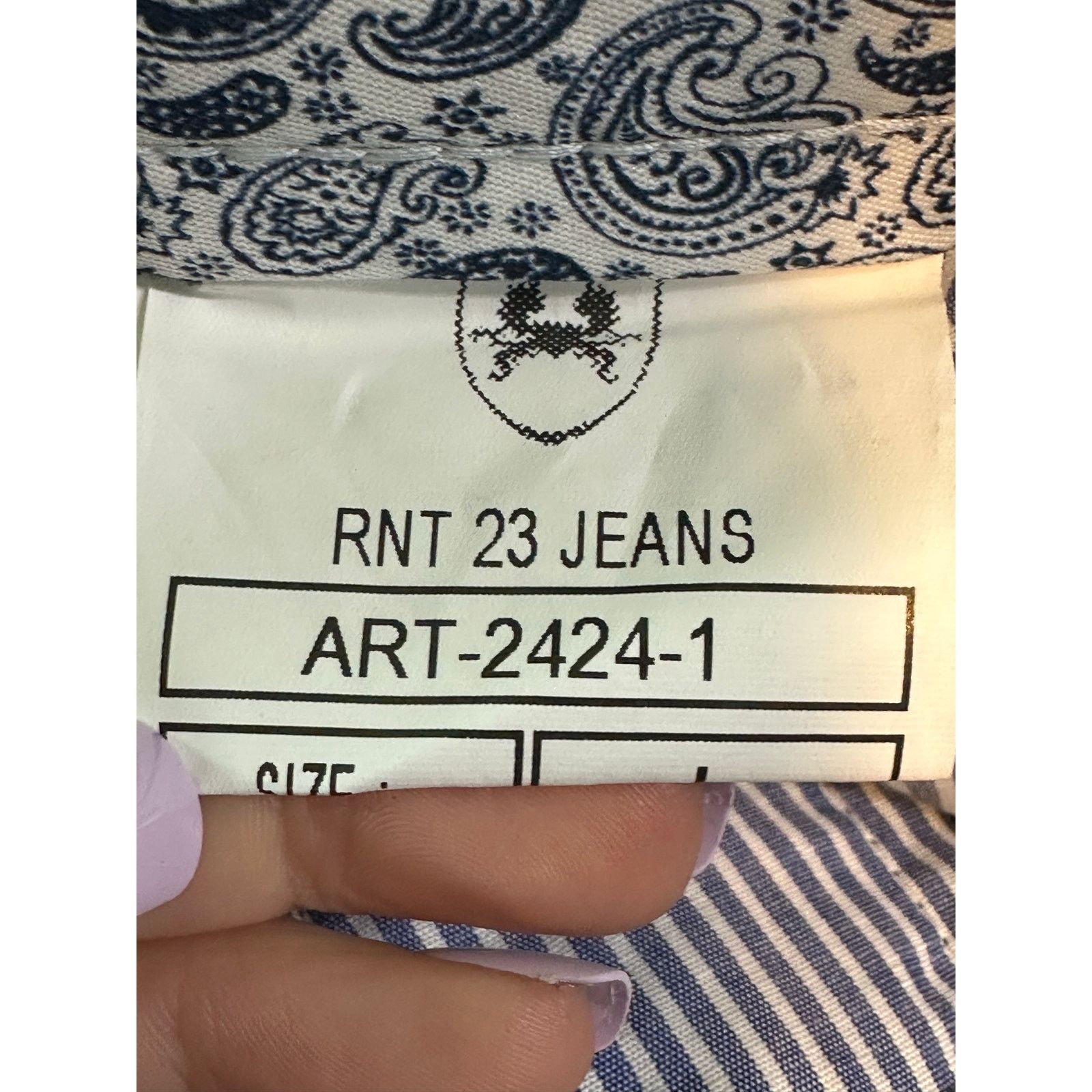 RNT23 RNT 23 floral print pleated cuffed cropped pants size Large Size US 34 / EU 50 - 4 Thumbnail