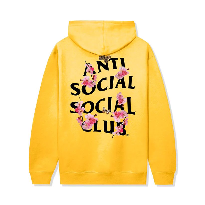 Anti Social Social Club Kkoch Hoodie Gold DS ASSC Tops