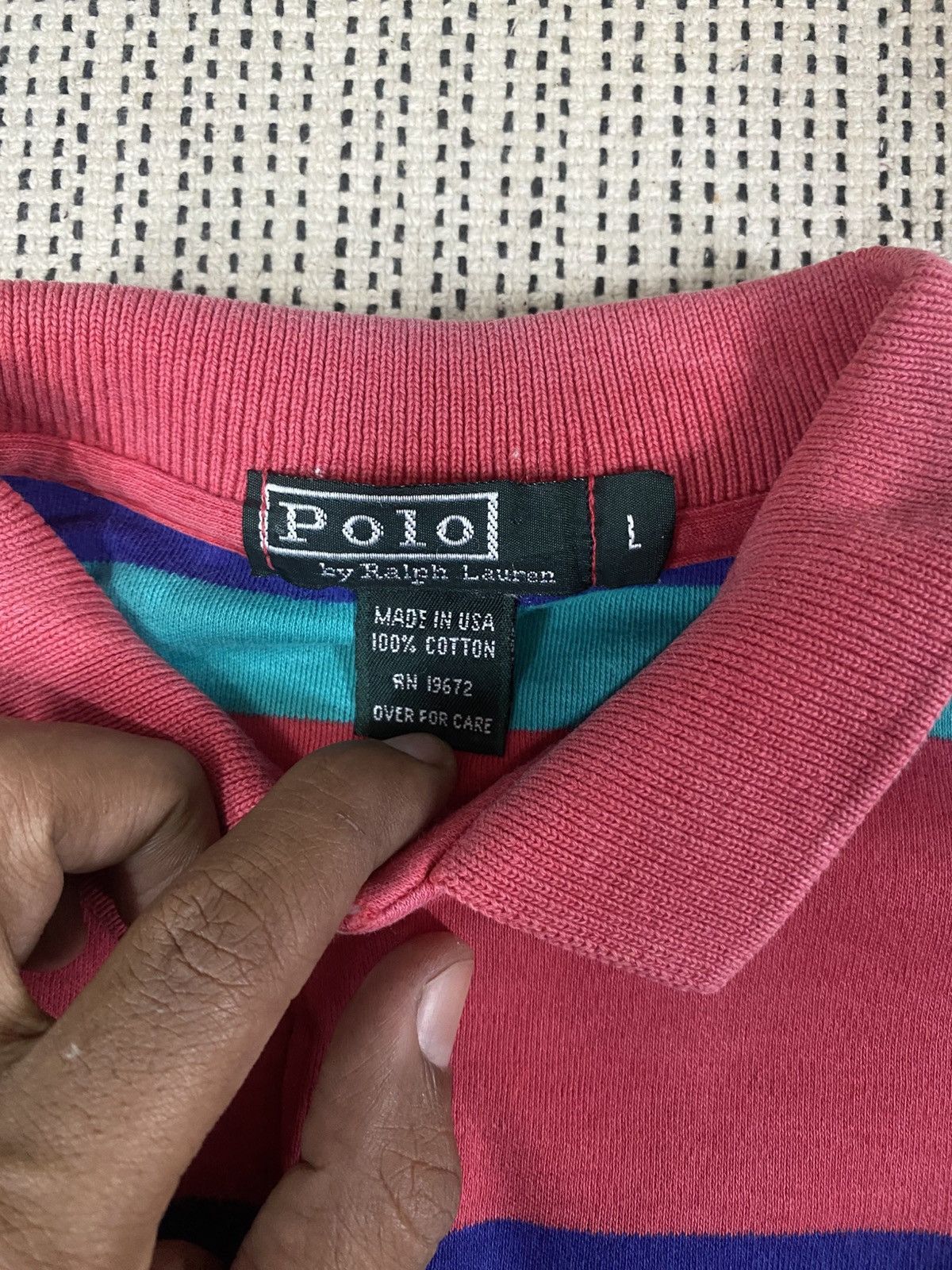 Polo Ralph Lauren POLO BY RALPH LAUREN MASE IN USA VERY RARE Size US L / EU 52-54 / 3 - 3 Thumbnail