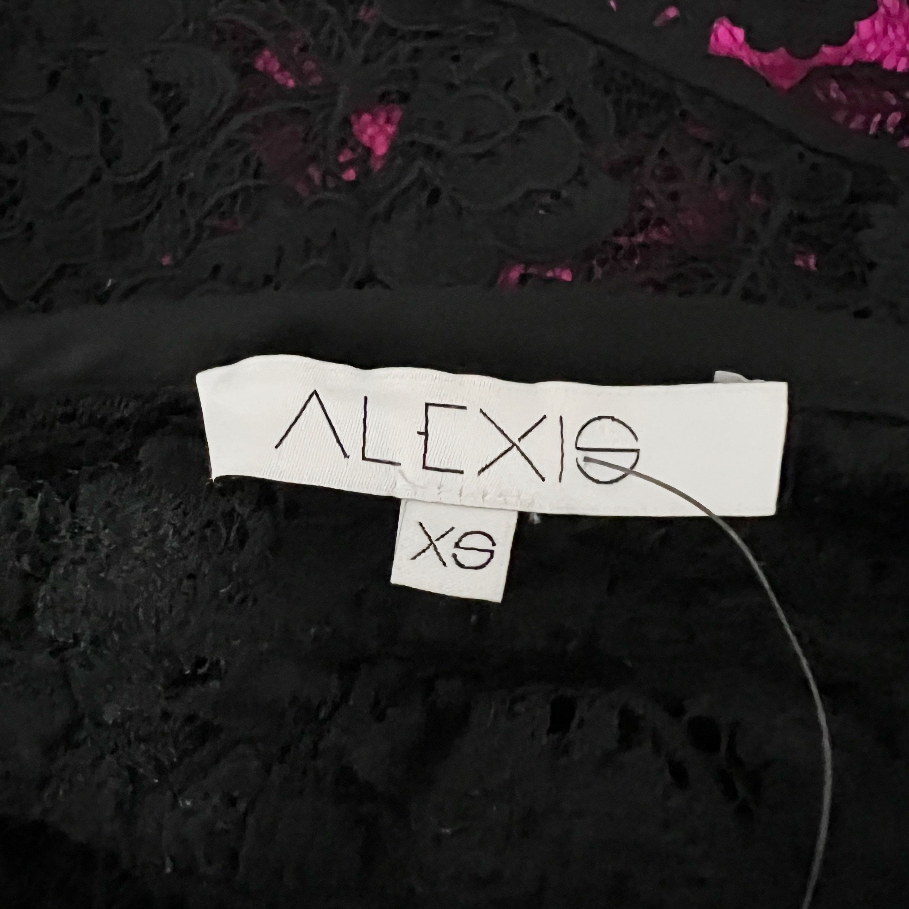 ALEXIS ALEXIS Crista Sheer Floral Flower Print Allover Size XS / US 0-2 / IT 36-38 - 2 Thumbnail