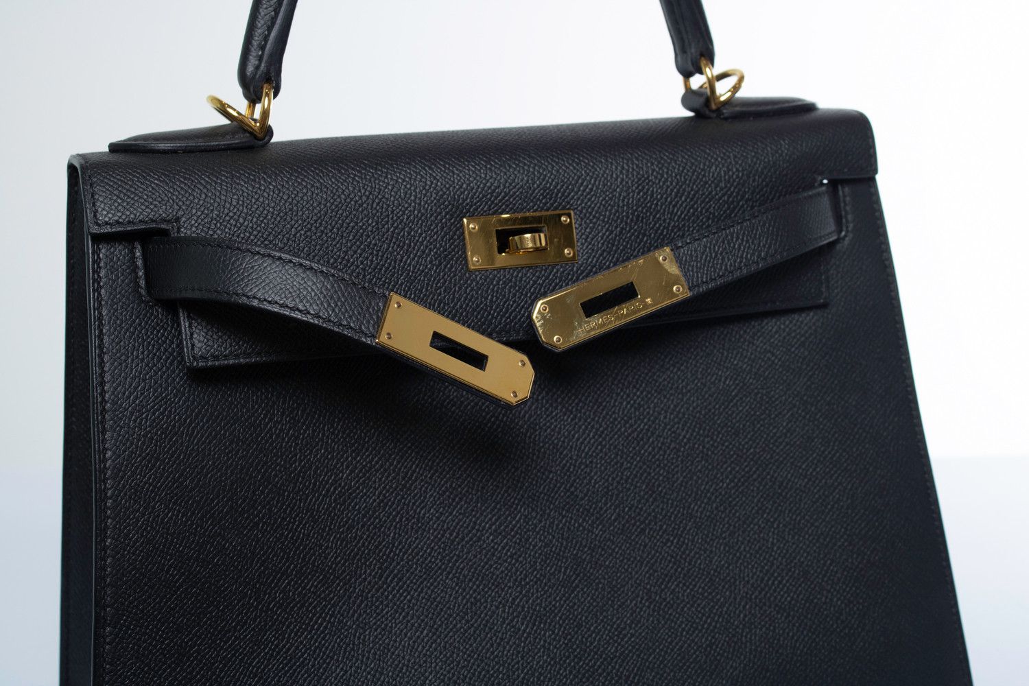 Hermes Hermes, sac Kelly II sellier 28 epsom 89 black Size ONE SIZE - 18 Thumbnail