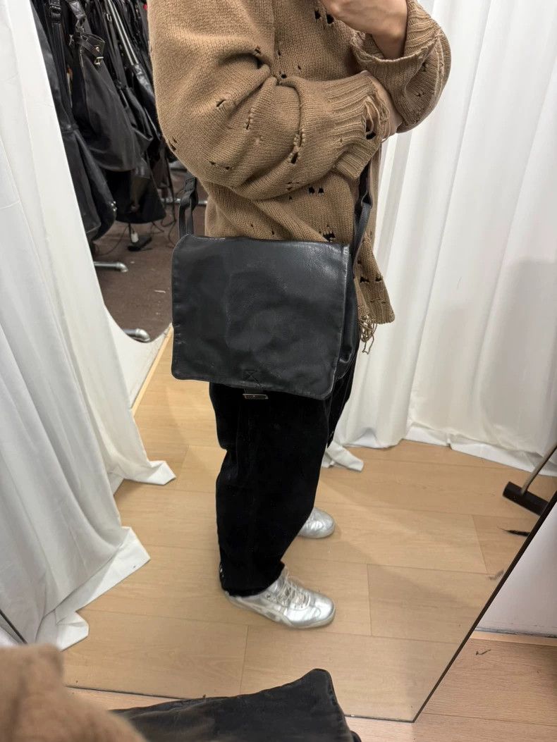 Yohji Yamamoto Yohji Yamamoto Cowhide satchel bag 2503-Nextarrow Size ONE SIZE - 5 Thumbnail