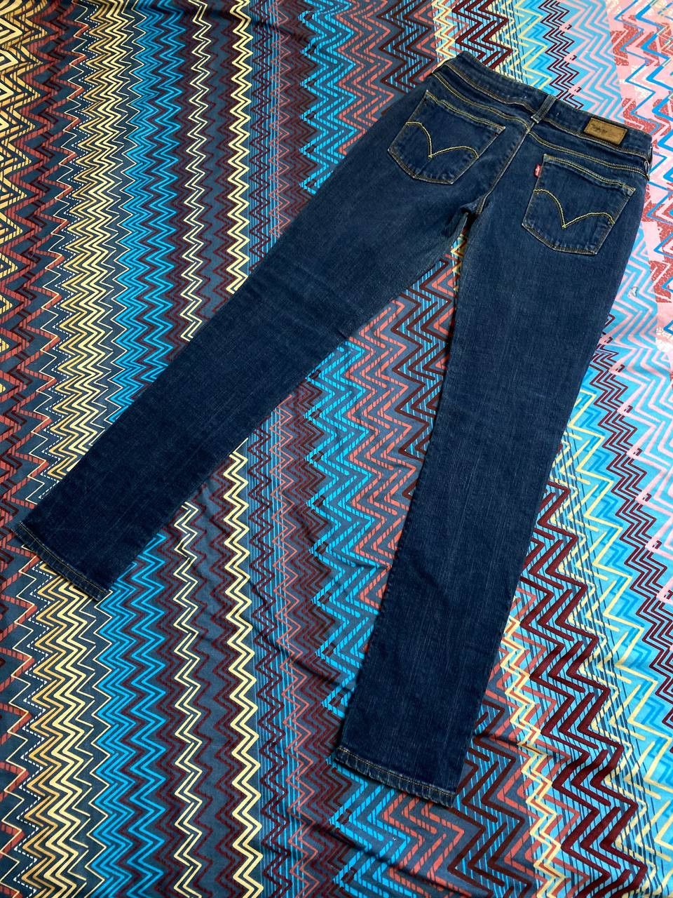 Levi's × Vintage Crazy Faded Washed Larkee Denim Jeans Size 30" / US 8 / IT 44 - 15 Thumbnail