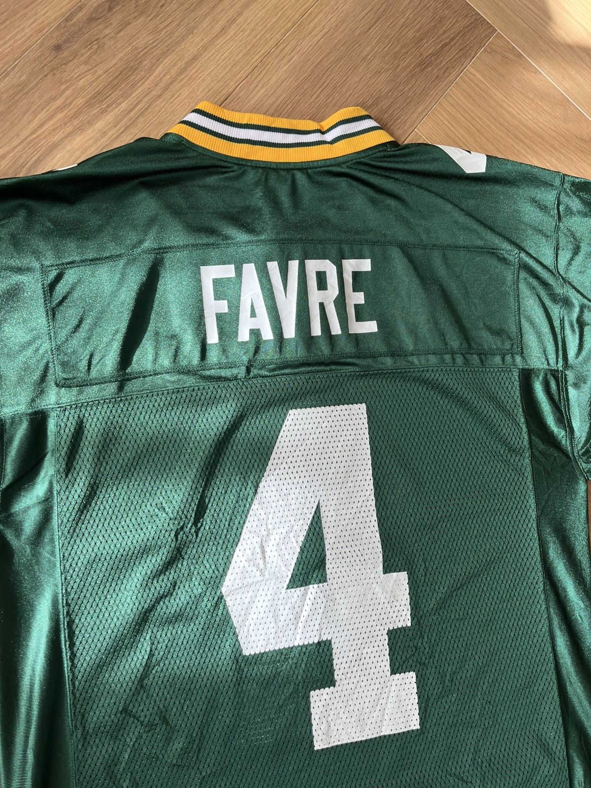 Reebok 2005/06 Green Bay Packers #4 Favre Reebok On Field Home S Size US S / EU 44-46 / 1 - 10 Thumbnail
