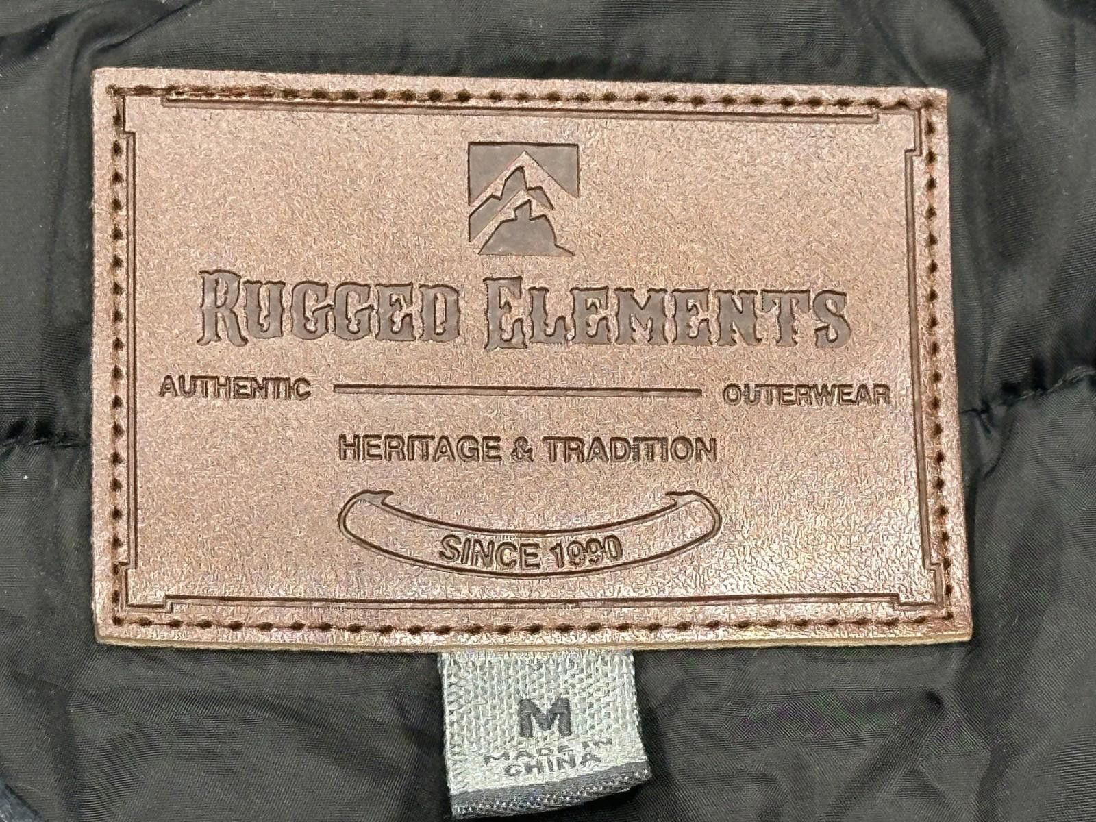 Other Rugged Elements Snap Quilted Puffer Shirt Jacket Blue Mens M Size US M / EU 48-50 / 2 - 3 Thumbnail