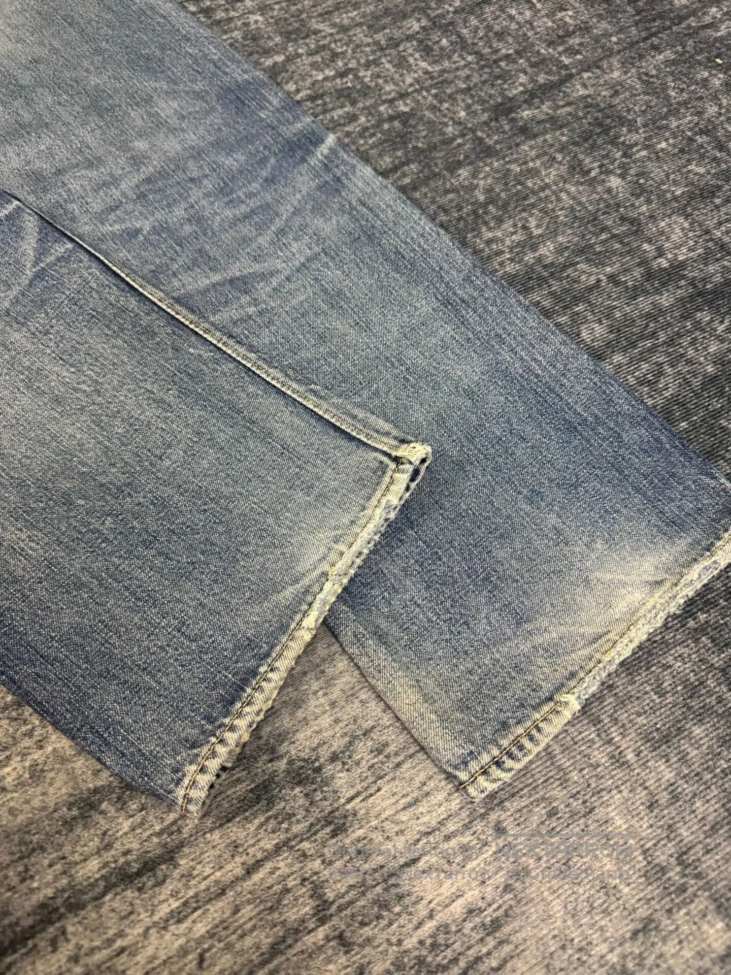 Vintage Vintage 90s Washed Retro Blue Jeans. Size US 32 / EU 48 - 7 Thumbnail