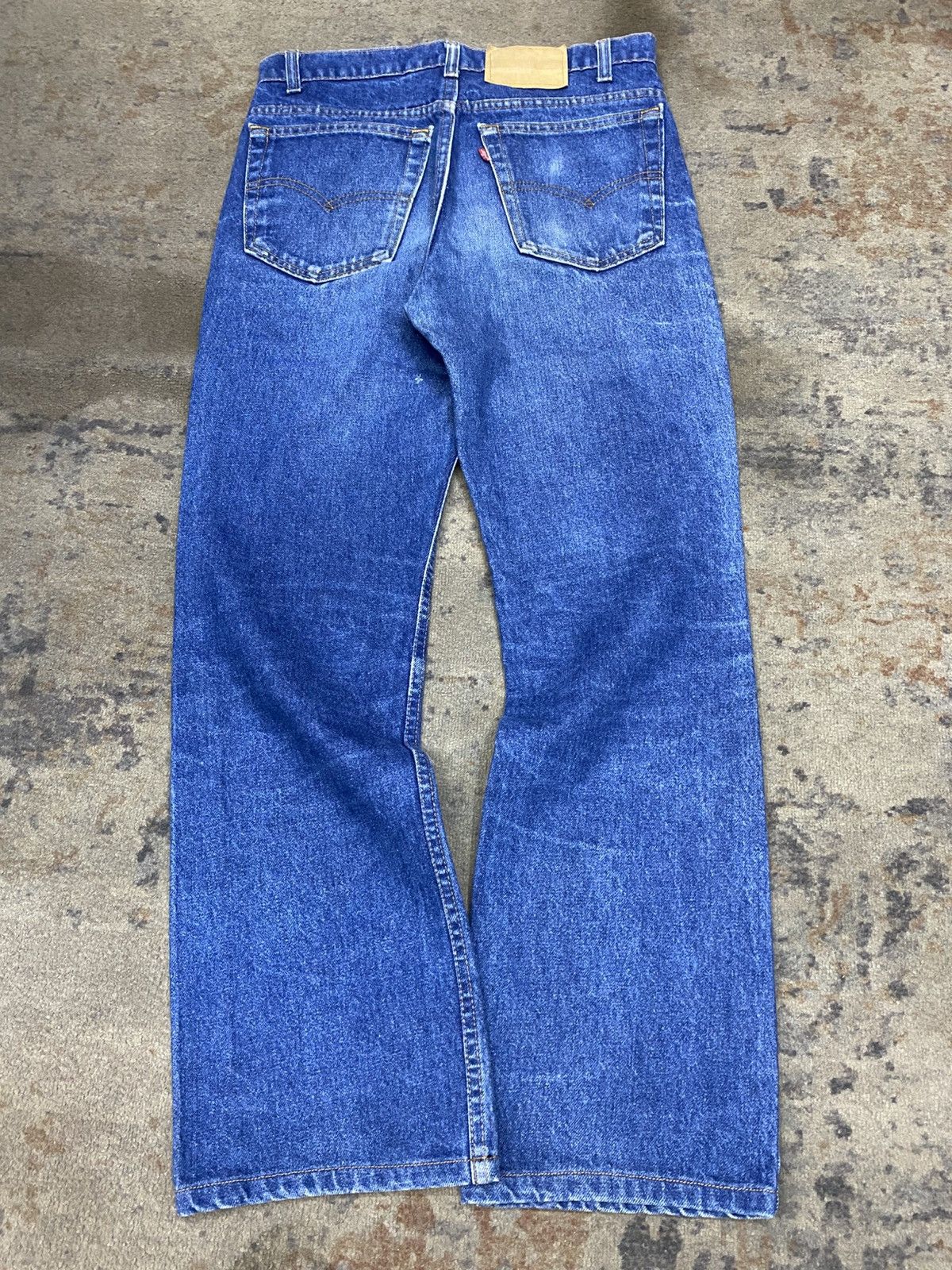 Levi's 517 levis vintage flared blue jeans usa made 90s Size US 31 - 4 Thumbnail