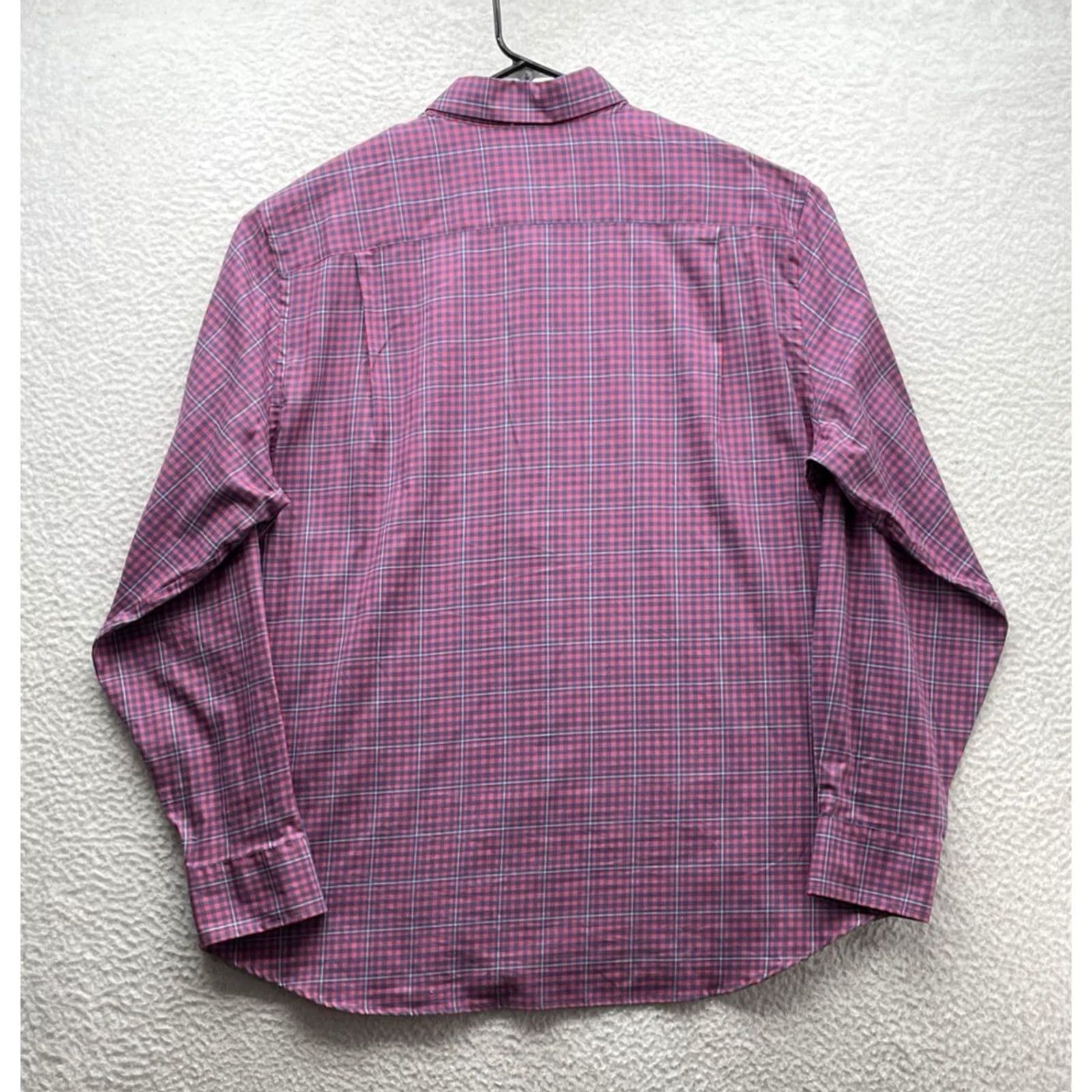 Southern Tide Southern Tide Shirt Mens XL Classic Fit Red Blue Gingham Check Plaid Preppy Fish Size US XL / EU 56 / 4 - 6 Thumbnail