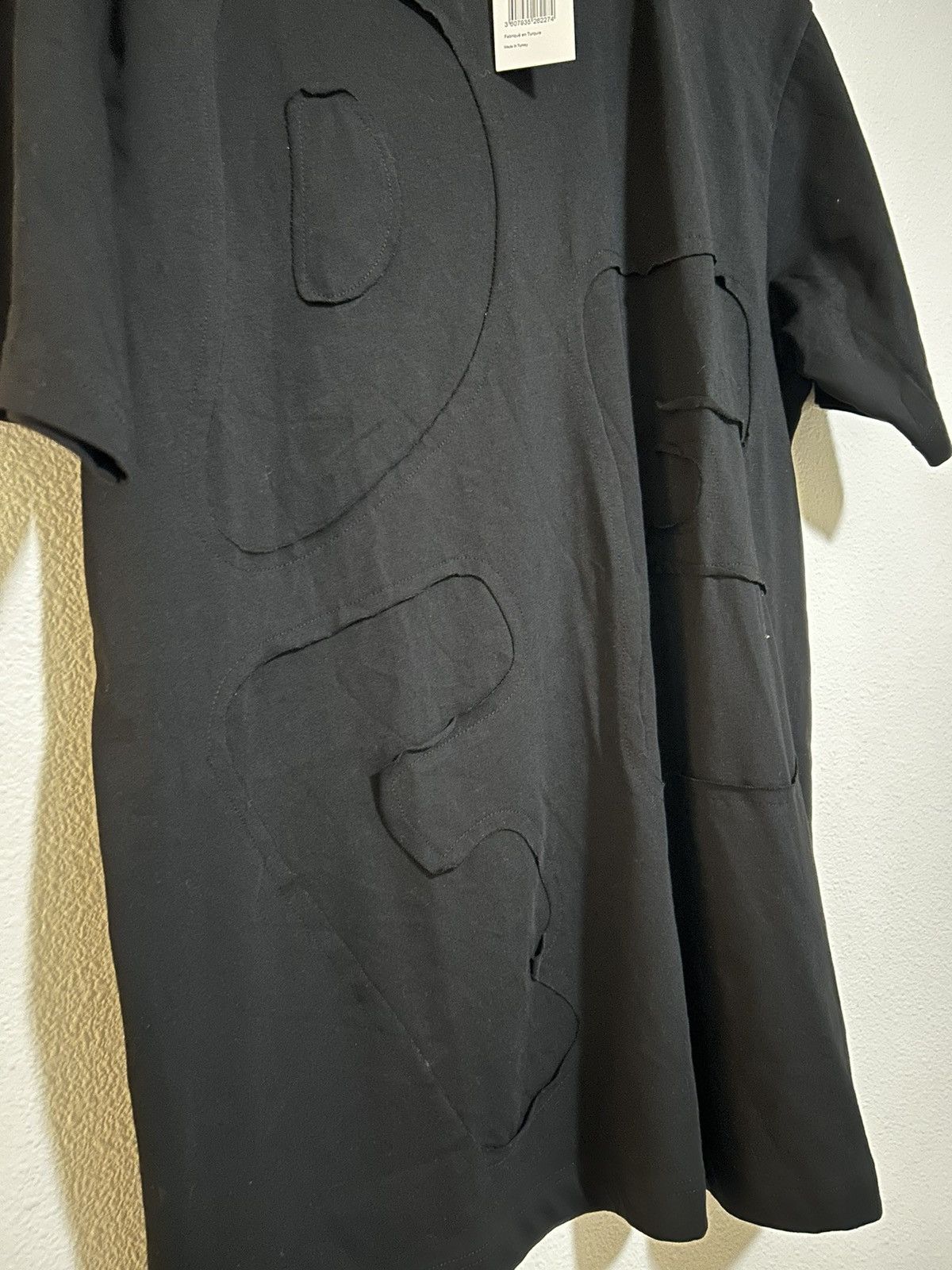 Comme des Garcons SHIRT Comme Des Garçons Shirt Patch Detail Men's Knit T-Shirt Size US XL / EU 56 / 4 - 5 Thumbnail