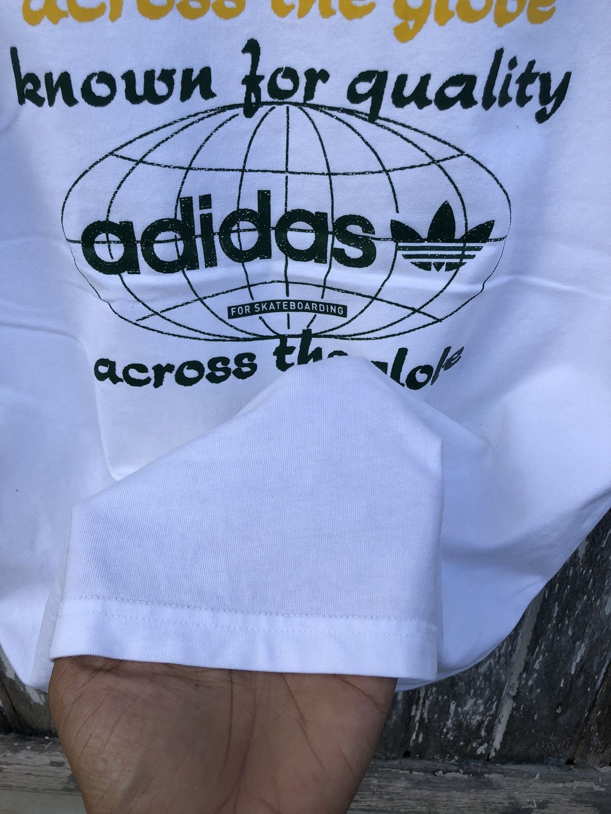 Adidas 🔥Crazy🔥Rare Adidas Globe For Skateboarding Tshirts Size US M / EU 48-50 / 2 - 9 Thumbnail
