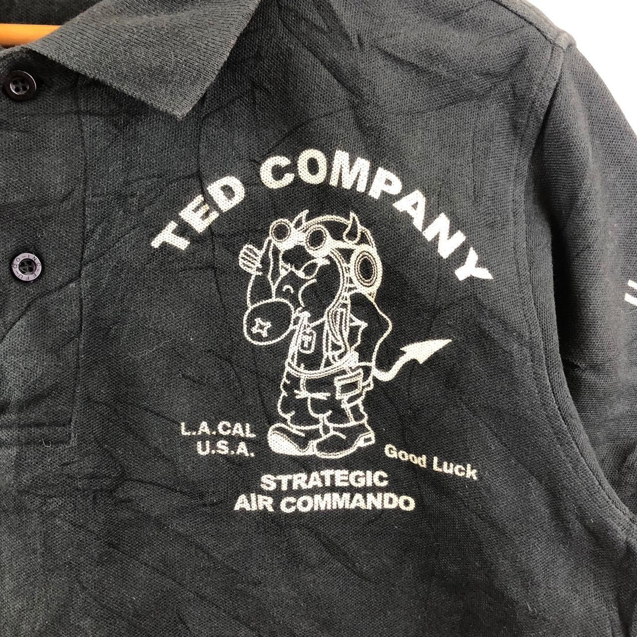Other Vintage TEDMAN’S DEVIL MOSQUITOES AF Base Polo Tee Shirt Size US L / EU 52-54 / 3 - 5 Thumbnail
