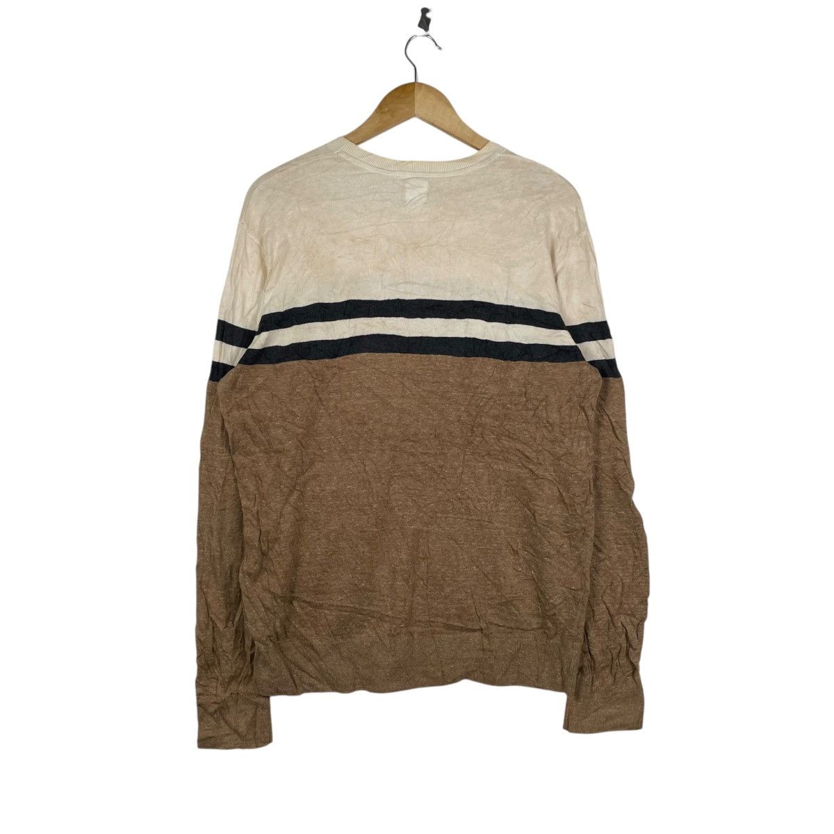 Gap Vintage GAP Stripe Knitwear Sweater Size US L / EU 52-54 / 3 - 3 Thumbnail