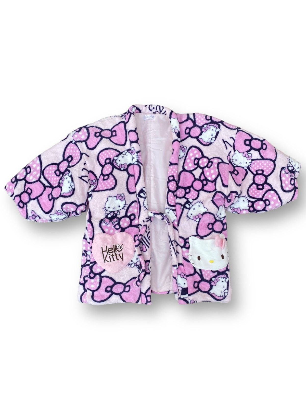 Anime × Japanese Brand Hello Kitty Kimono Style Japanese Traditional Winter Jacket Size US M / EU 48-50 / 2 - 1 Thumbnail