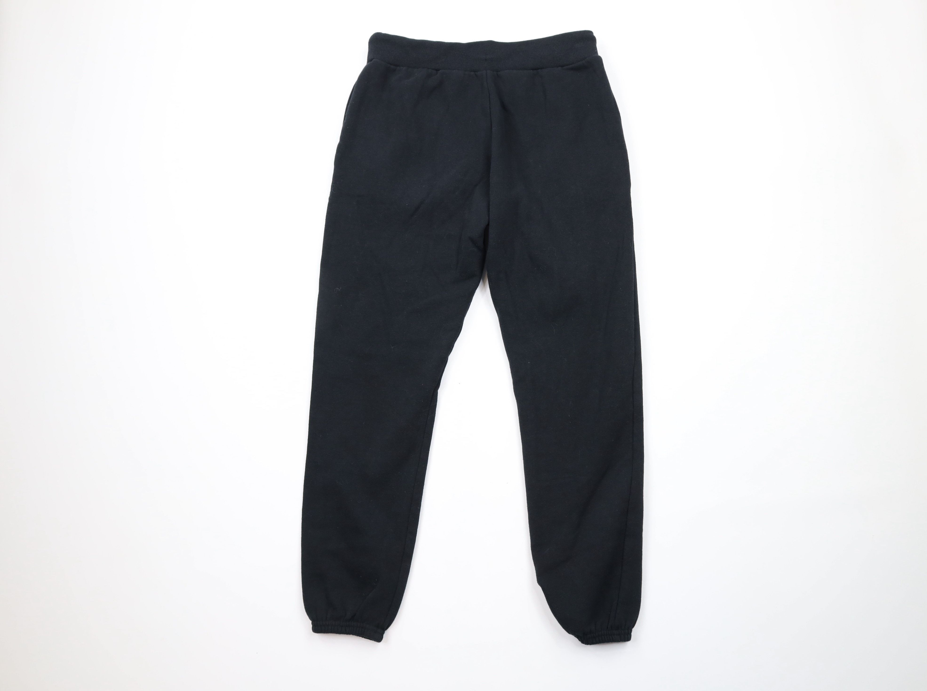 True Religion × Vintage True Religion Spell Out Cuffed Sweatpants Joggers Black Size 30 - 9 Thumbnail