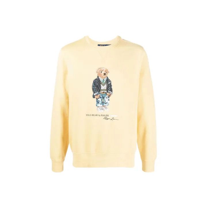 Polo Ralph Lauren Polo Ralph Lauren SS22 Polo Bear Print Long-Sleeve Sweatshirt Size US XL / EU 56 / 4 - 1 Thumbnail