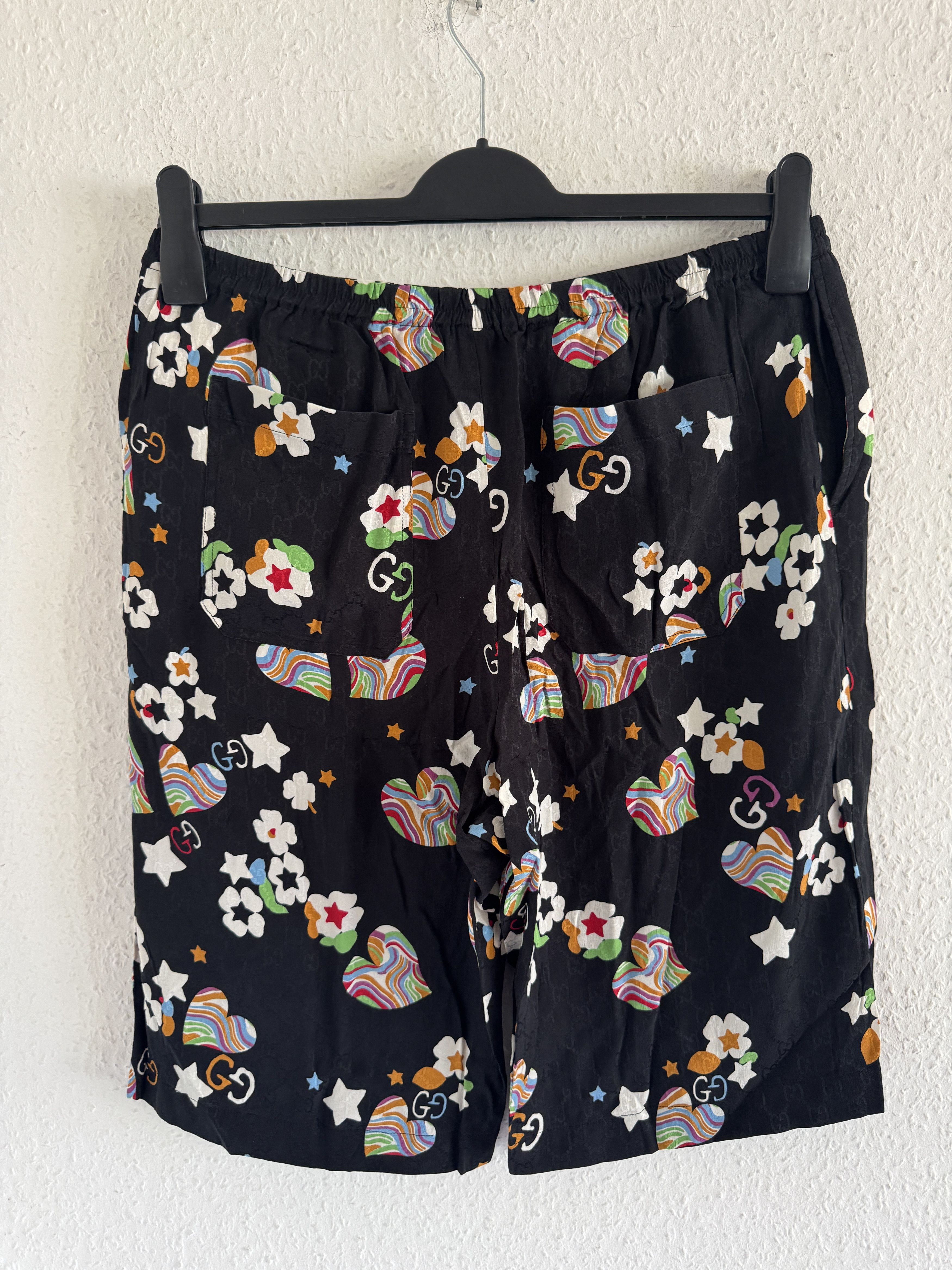 Gucci Fantasia Monogram Silk Shorts Size US 32 / EU 48 - 12 Thumbnail