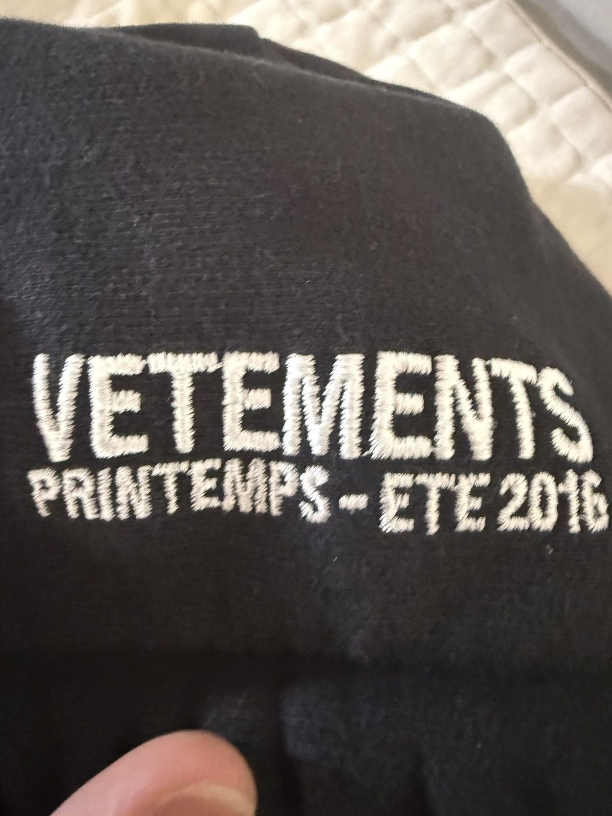 Vetements SS16 Titanic Coming Soon Hoodie Sz. L Size US L / EU 52-54 / 3 - 3 Thumbnail