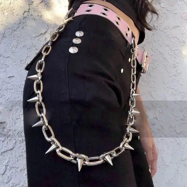 Designer × Jewelry Hip hop rivert keychain Size ONE SIZE - 3 Thumbnail