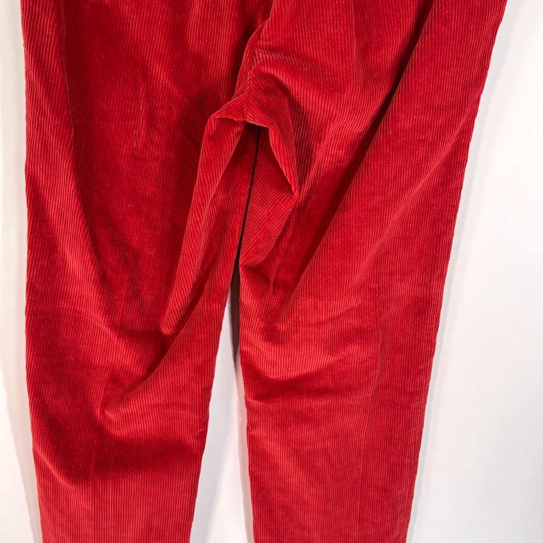 Tommy Hilfiger VINTAGE Tommy Hilfiger Corduroy Pants Slim? Baggy Straight Leg Mens 32 Inseam 30 Red Size US 32 / EU 48 - 7 Thumbnail
