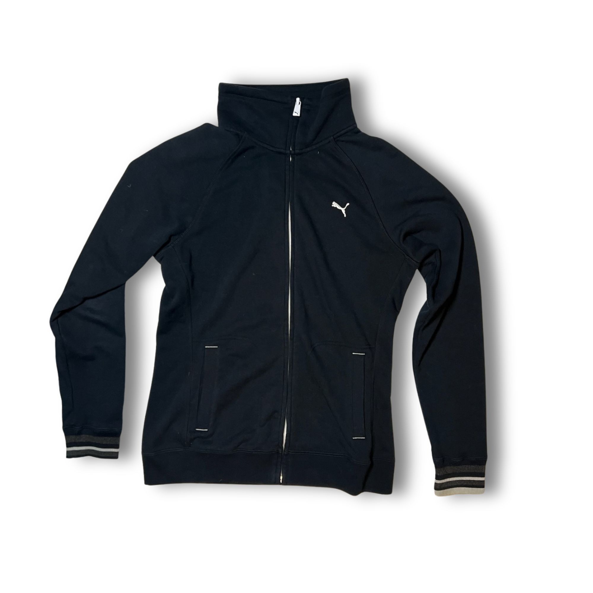 Puma Puma Womens Black Track Jacket With Full Zip & Dry Cell Tech Size M / US 6-8 / IT 42-44 - 2 Thumbnail