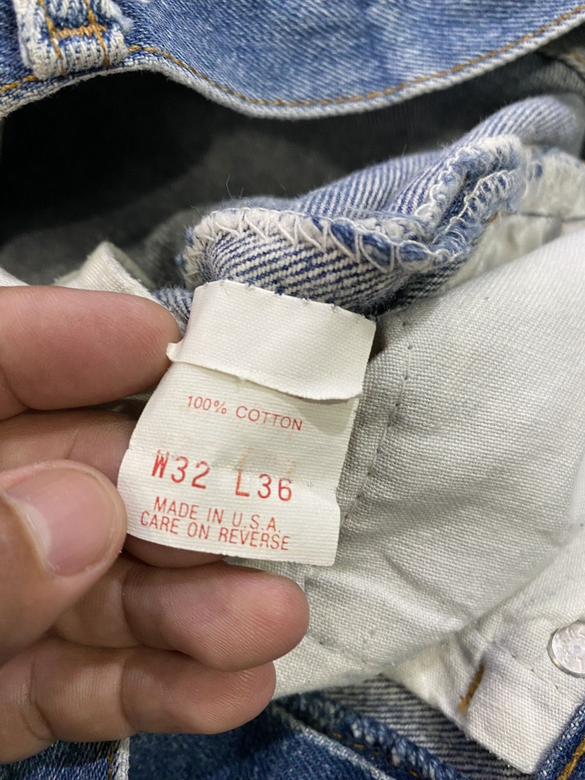 Levi's × Levi's Vintage Clothing × Vintage W32x32 vintage levi's 90s 501xx made in USA Size US 32 / EU 48 - 6 Thumbnail