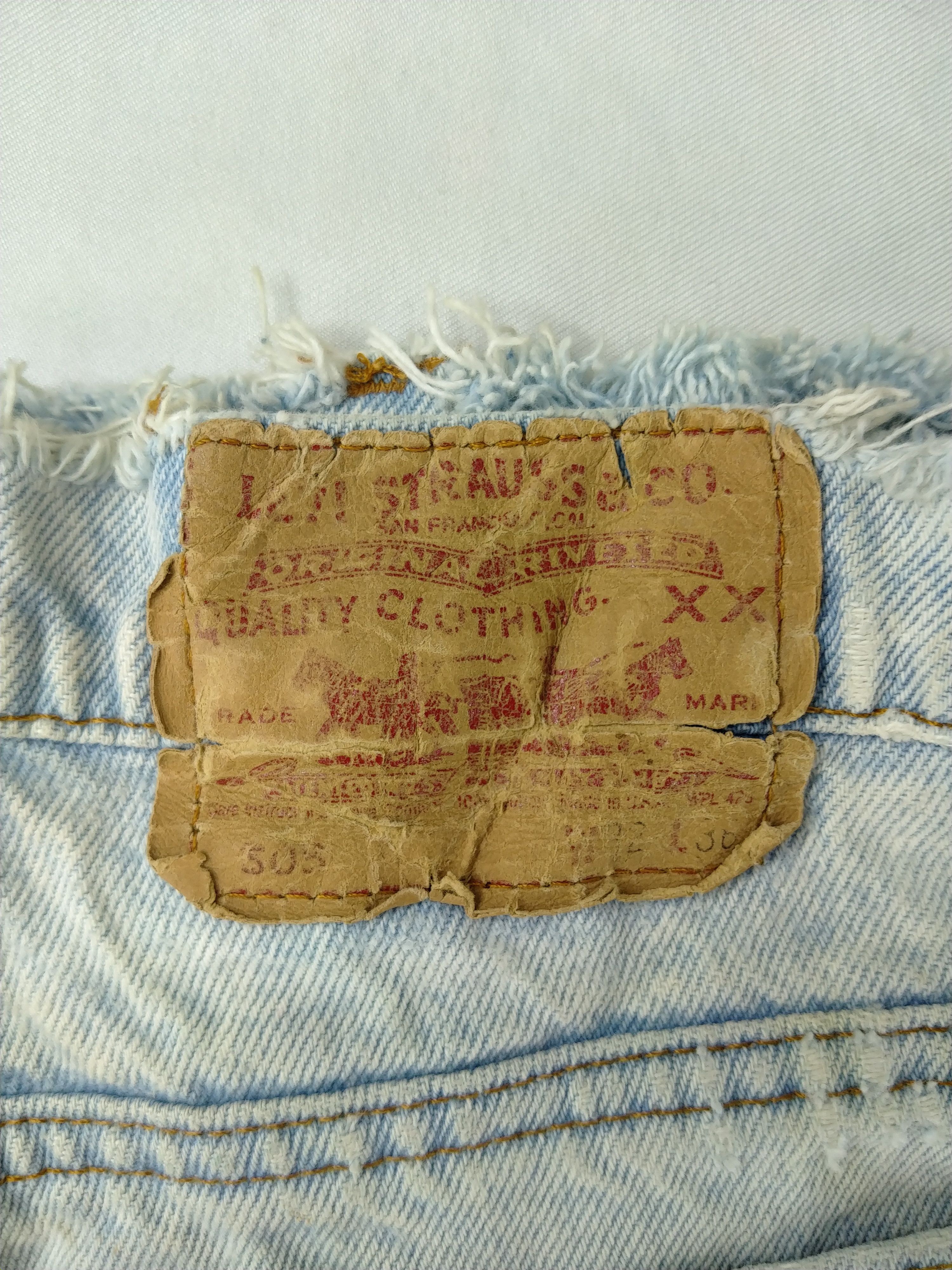 Levi's Light Wash Vintage Levi's 505 USA Denim 30x35 JN501 Size US 30 / EU 46 - 9 Thumbnail