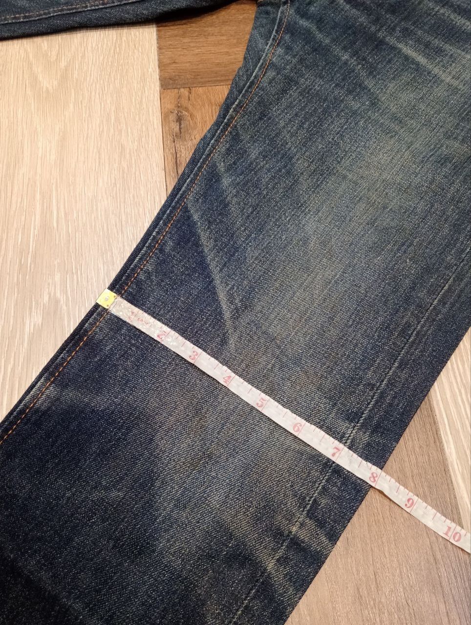 Toyo Enterprises CAT'S PAW TOYO ENTERPRISE BLUE DENIM SELVEDGE PANTS Size US 29 - 18 Thumbnail