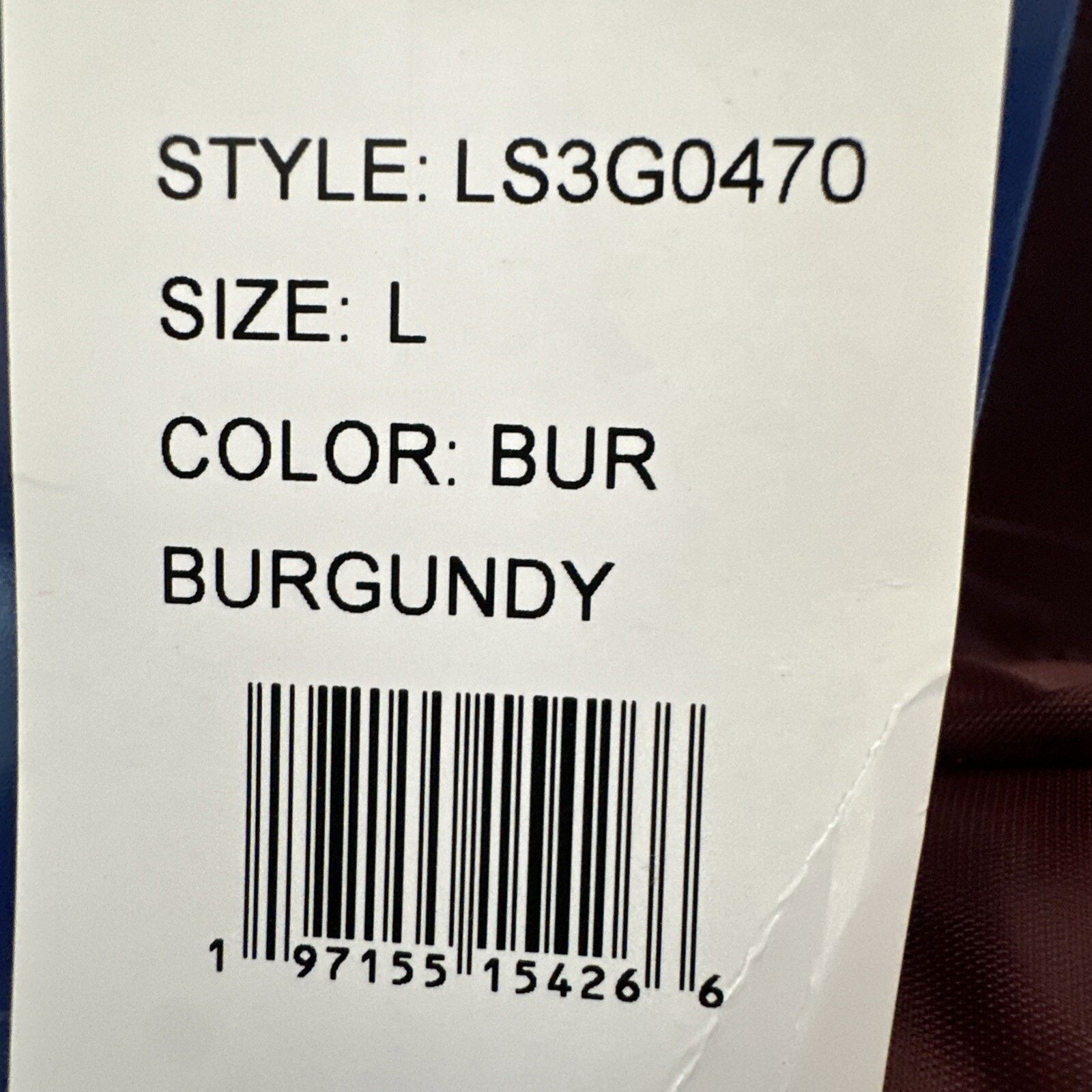 Starter Starter Mikes Hot Honey Snap Button Jacket Size L Burgundy Size US L / EU 52-54 / 3 - 16 Thumbnail