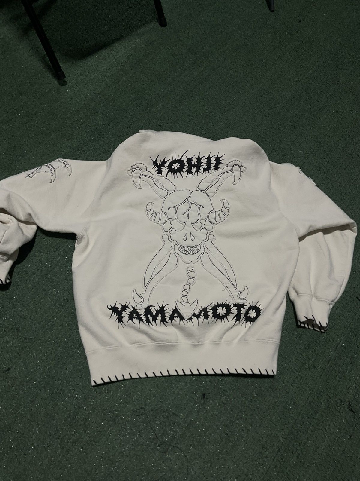 Supreme × Yohji Yamamoto Supreme Yohji Yamamoto cream zip up Size US S / EU 44-46 / 1 - 4 Thumbnail