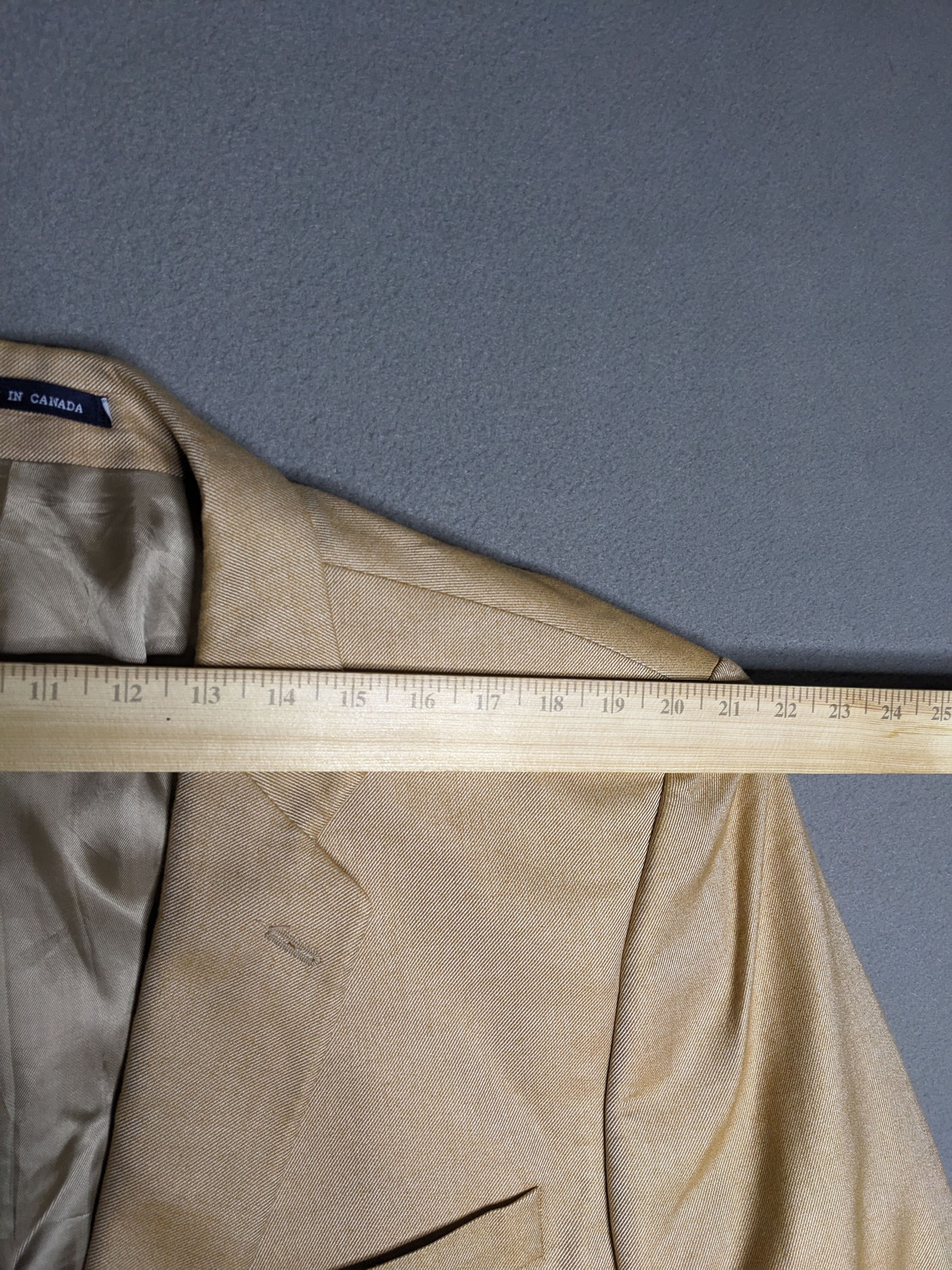 Chaps Ralph Lauren Chaps Ralph Lauren Mens Suit Jacket Blazer 46R 100% Bamboo Size 46R - 11 Thumbnail