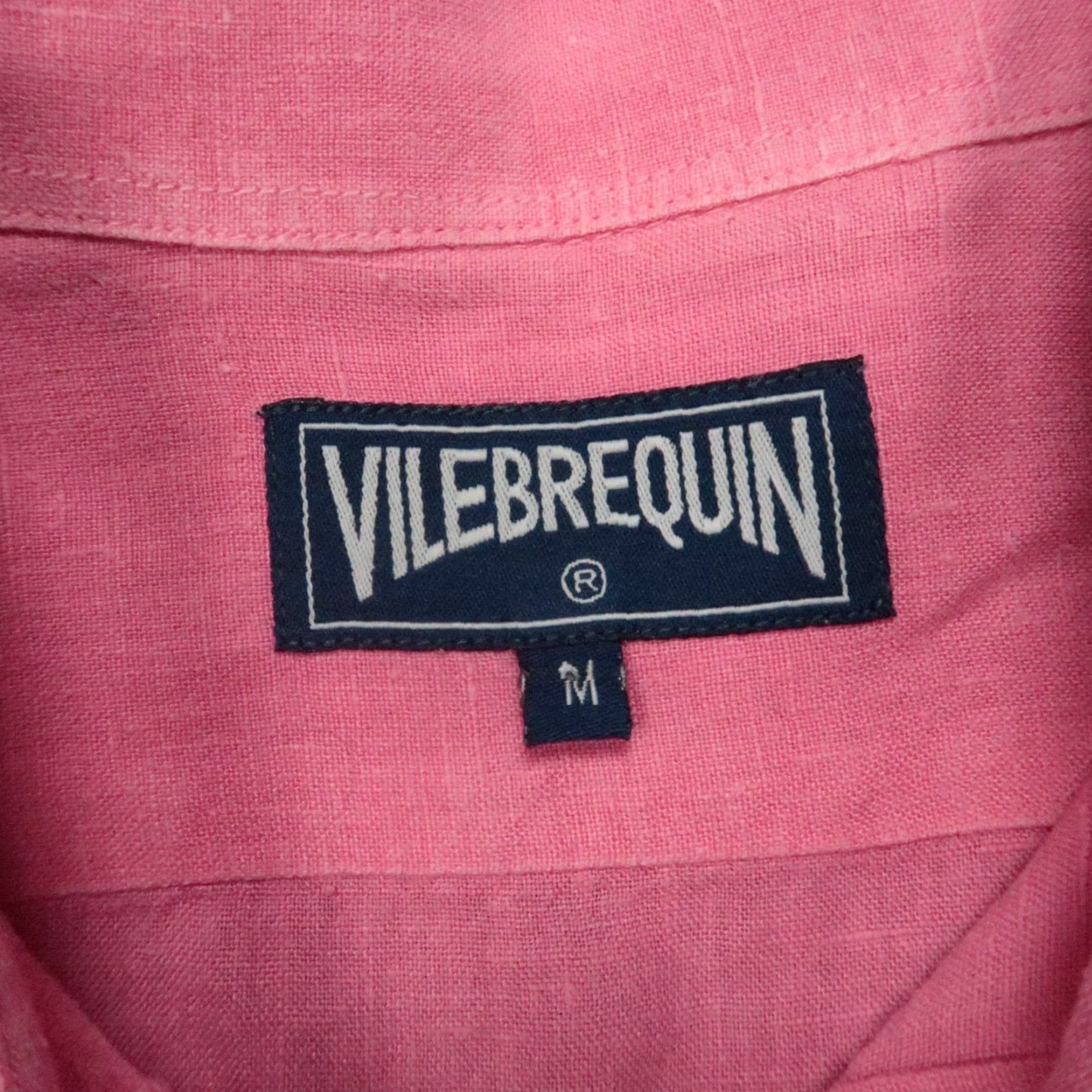 Vilebrequin Vilebrequin Shirt Mens M Pink Linen Long Sleeve Button-Up Lightweight Casual, Party/Cocktail, Travel Mens Size US M / EU 48-50 / 2 - 3 Thumbnail
