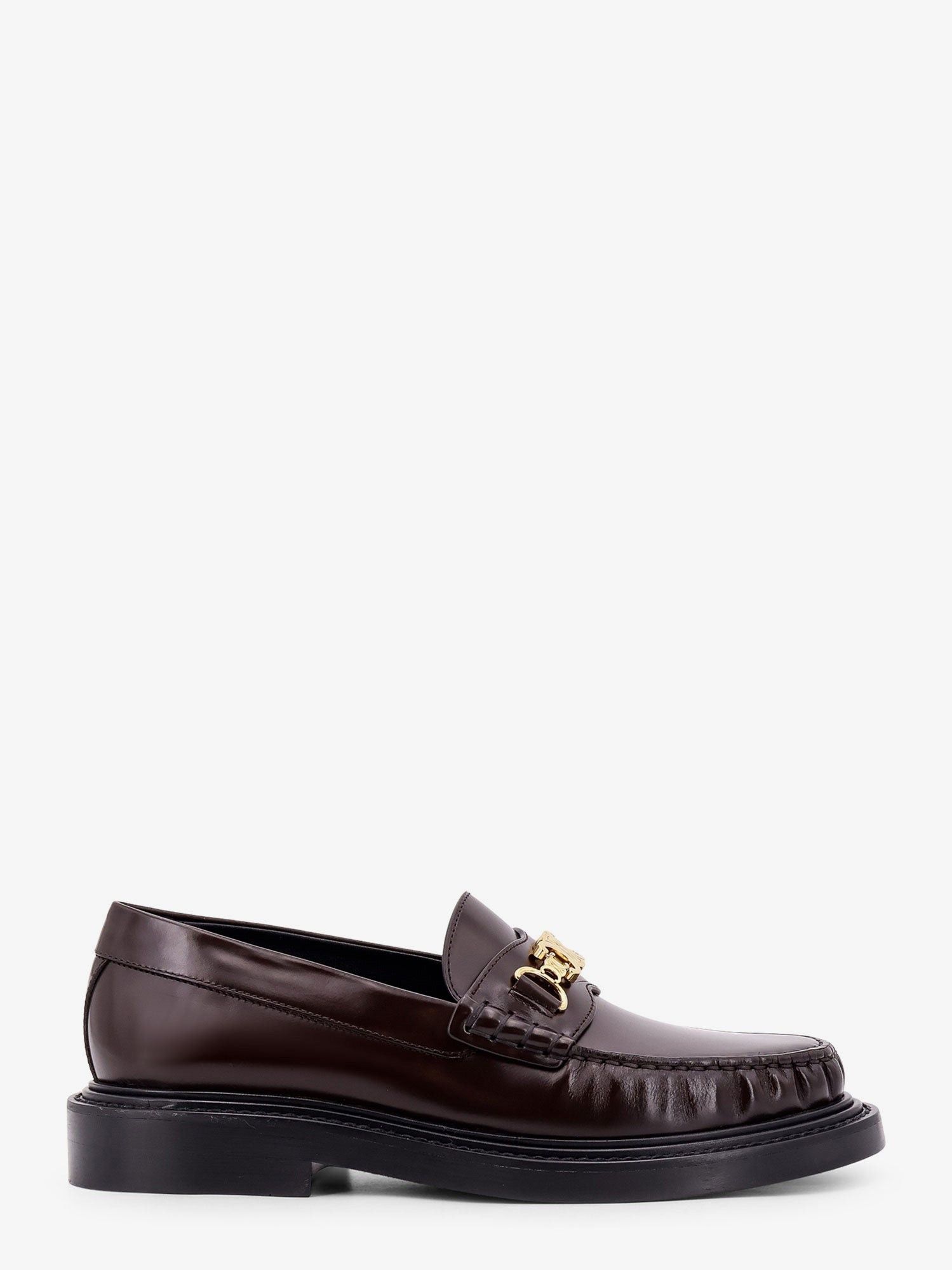 Celine o1bcso1str0126 360813602C Triomphe Chain Loafers Dark Brown Size US 6 / IT 36 - 1 Thumbnail