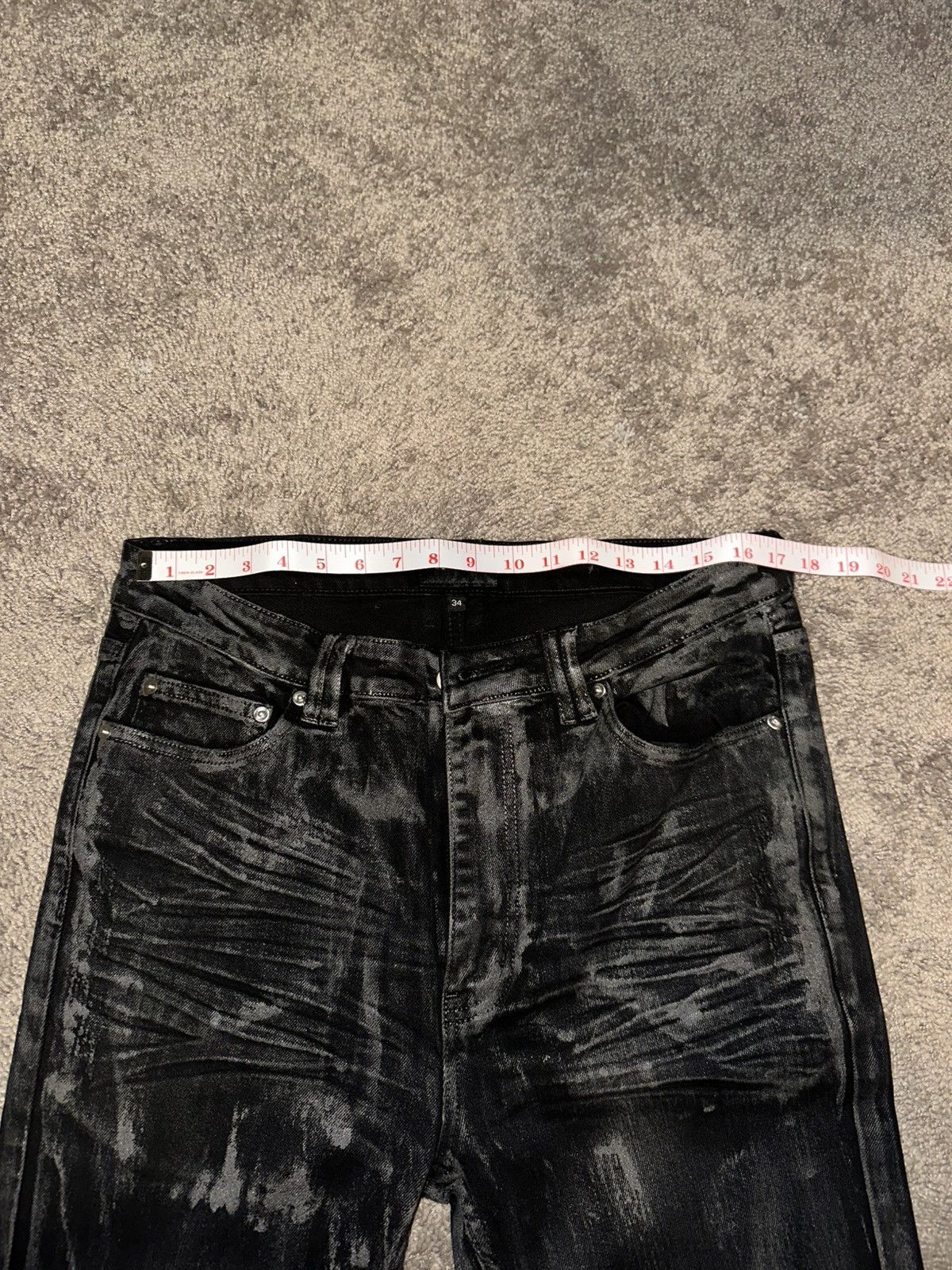 Other Black Flared Denim Size US 34 / EU 50 - 6 Thumbnail