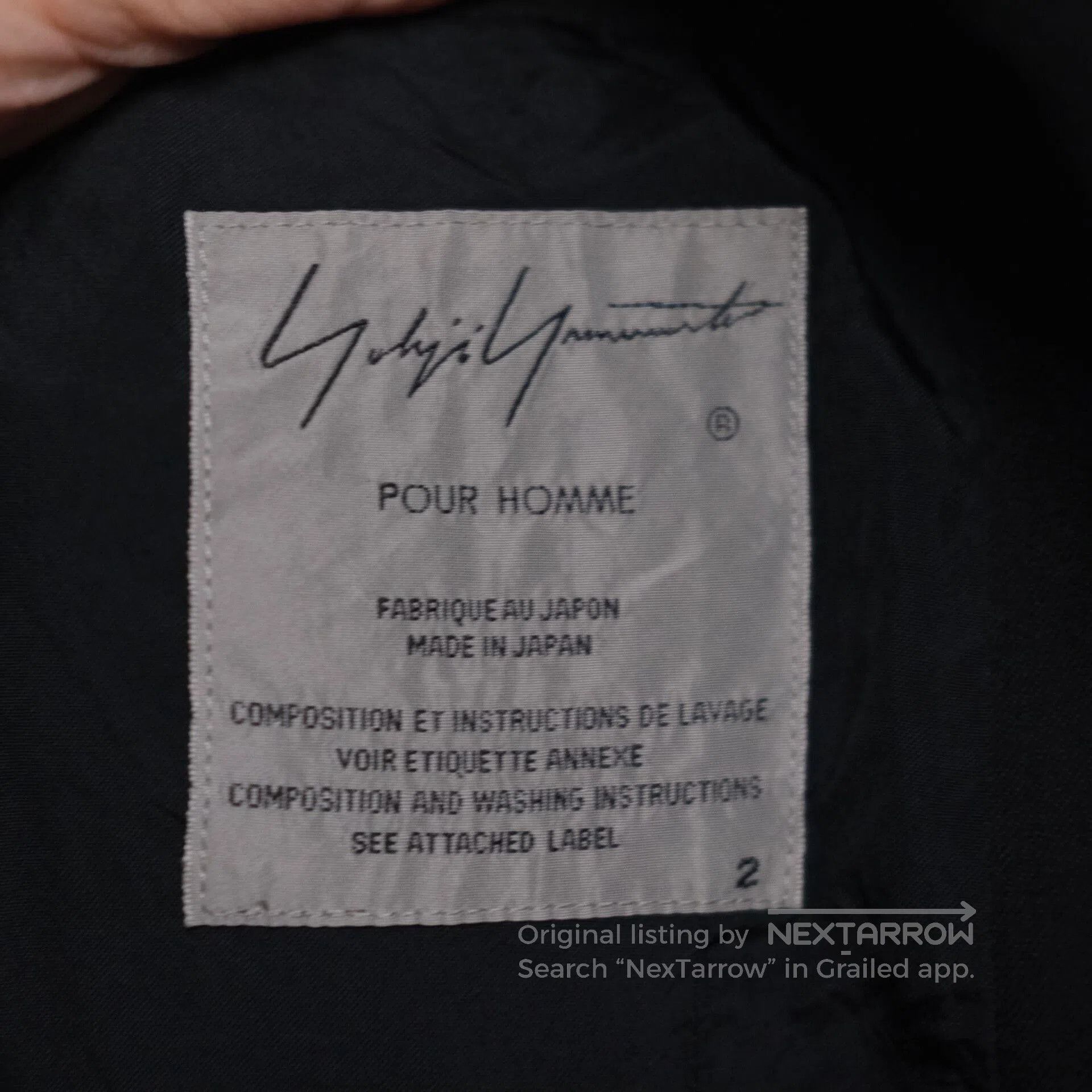 Yohji Yamamoto Yohji Yamamoto Long Coat with ribbons. Size US M / EU 48-50 / 2 - 5 Thumbnail