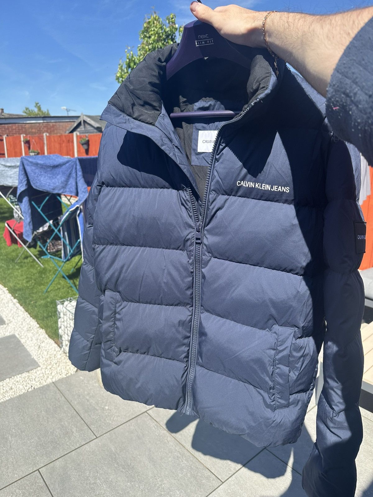 Calvin Klein Calvin Klein Jeans Puffer Jacket – Navy – Size M Size US M / EU 48-50 / 2 - 6 Thumbnail